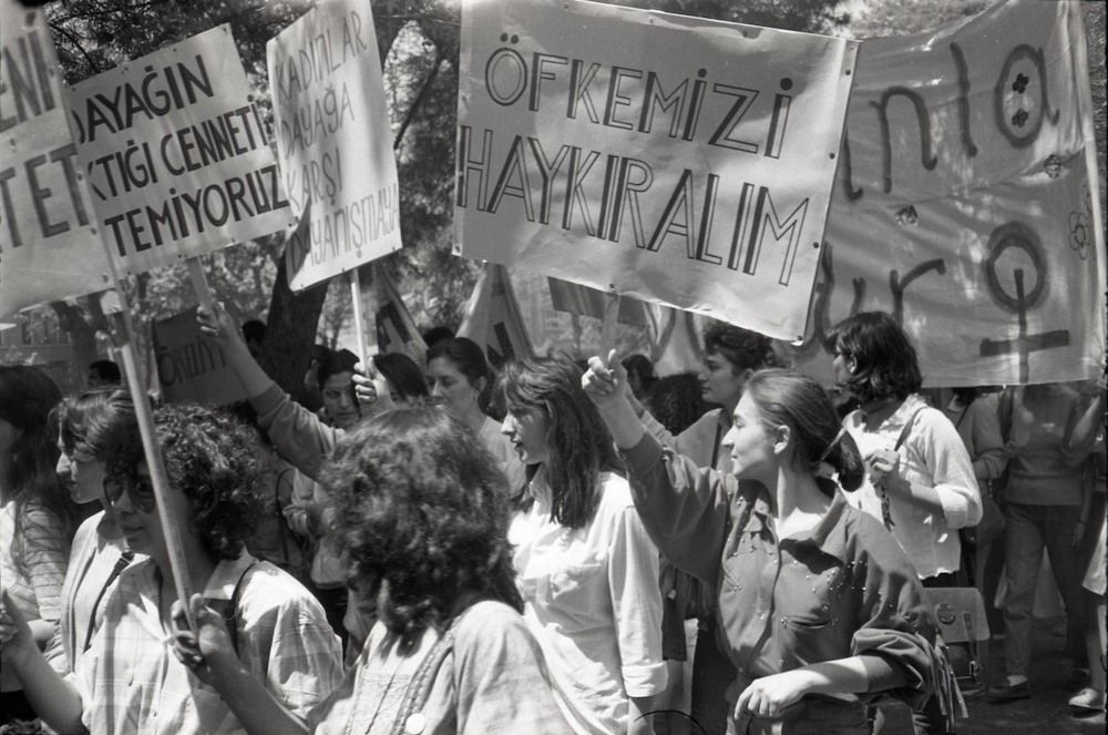 Deliren Hero Dayağa Karşı Dayanışma Yürüyüşü, 17.05.1987, Kadıköy Yoğurtçu Parkı
Arşiv: Murat Çelikkan
