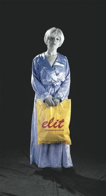 Suitcase 4 <i>Elit</i>, (1999), digital print on vinyl