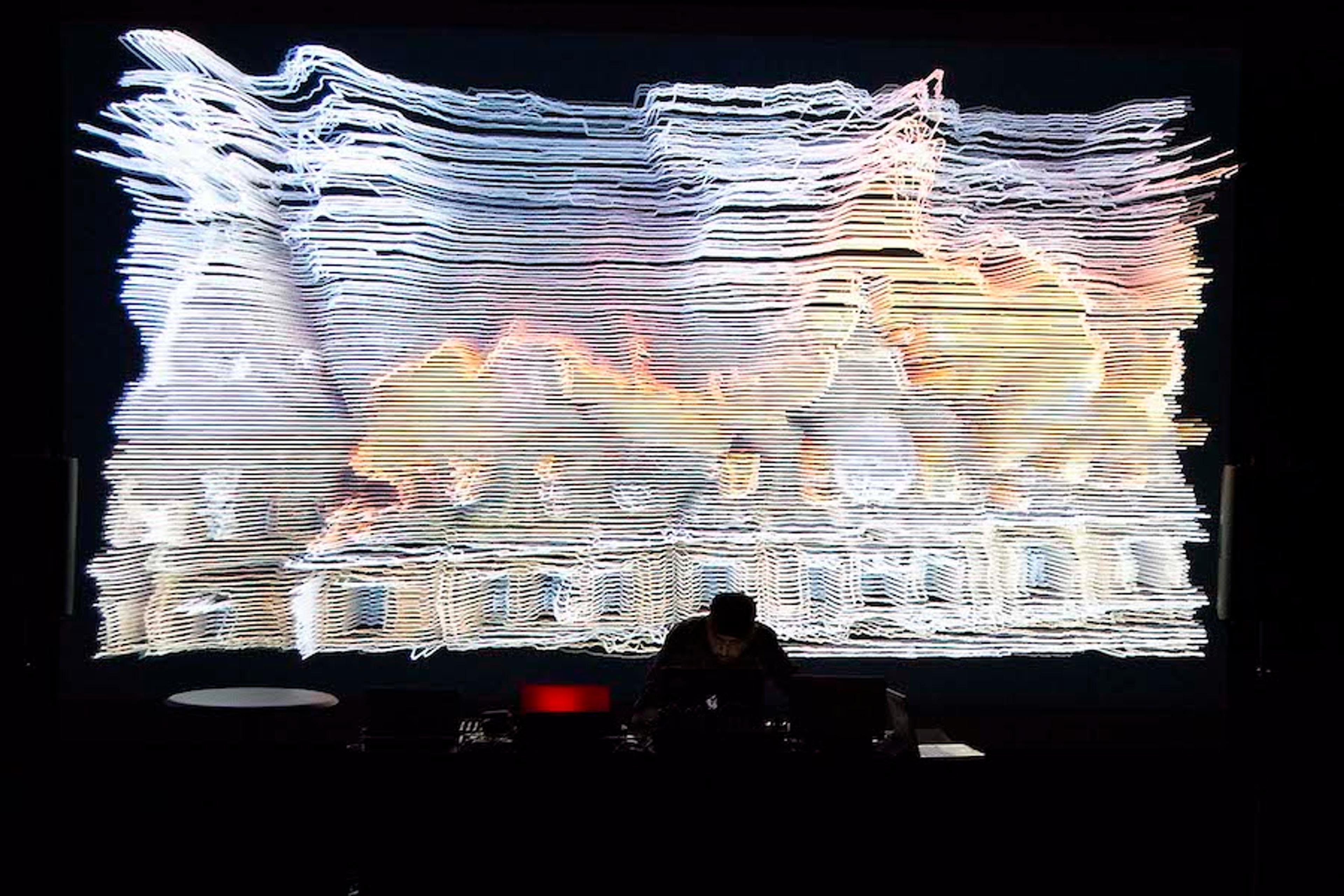 SALT Beyoğlu’nda Nisan 2019’da düzenlenen Istanbul Soundscape Project performansından fotoğraf: Mustafa Hazneci (SALT)