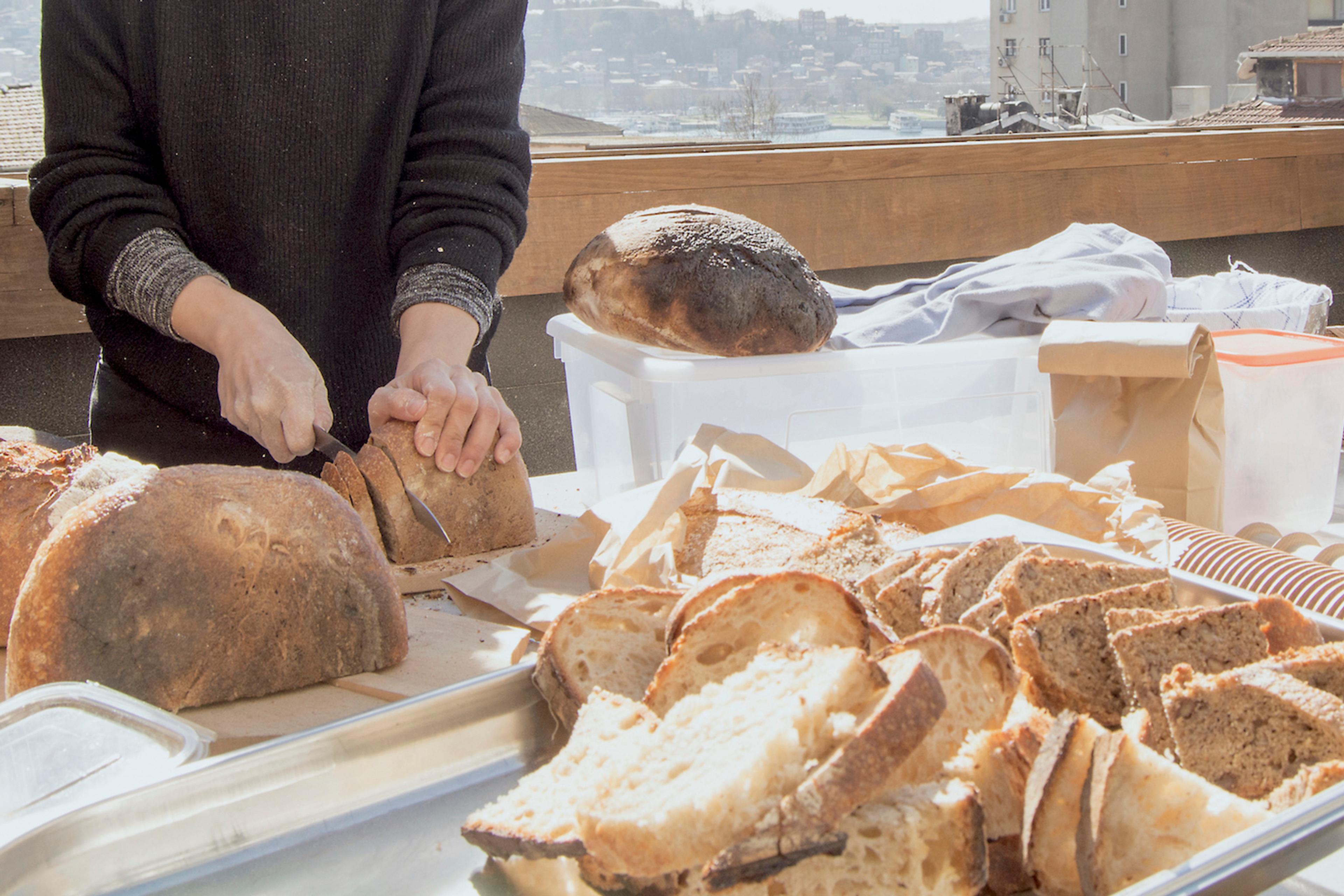 From the third Urban Bakers event, SALT Galata, March 2017