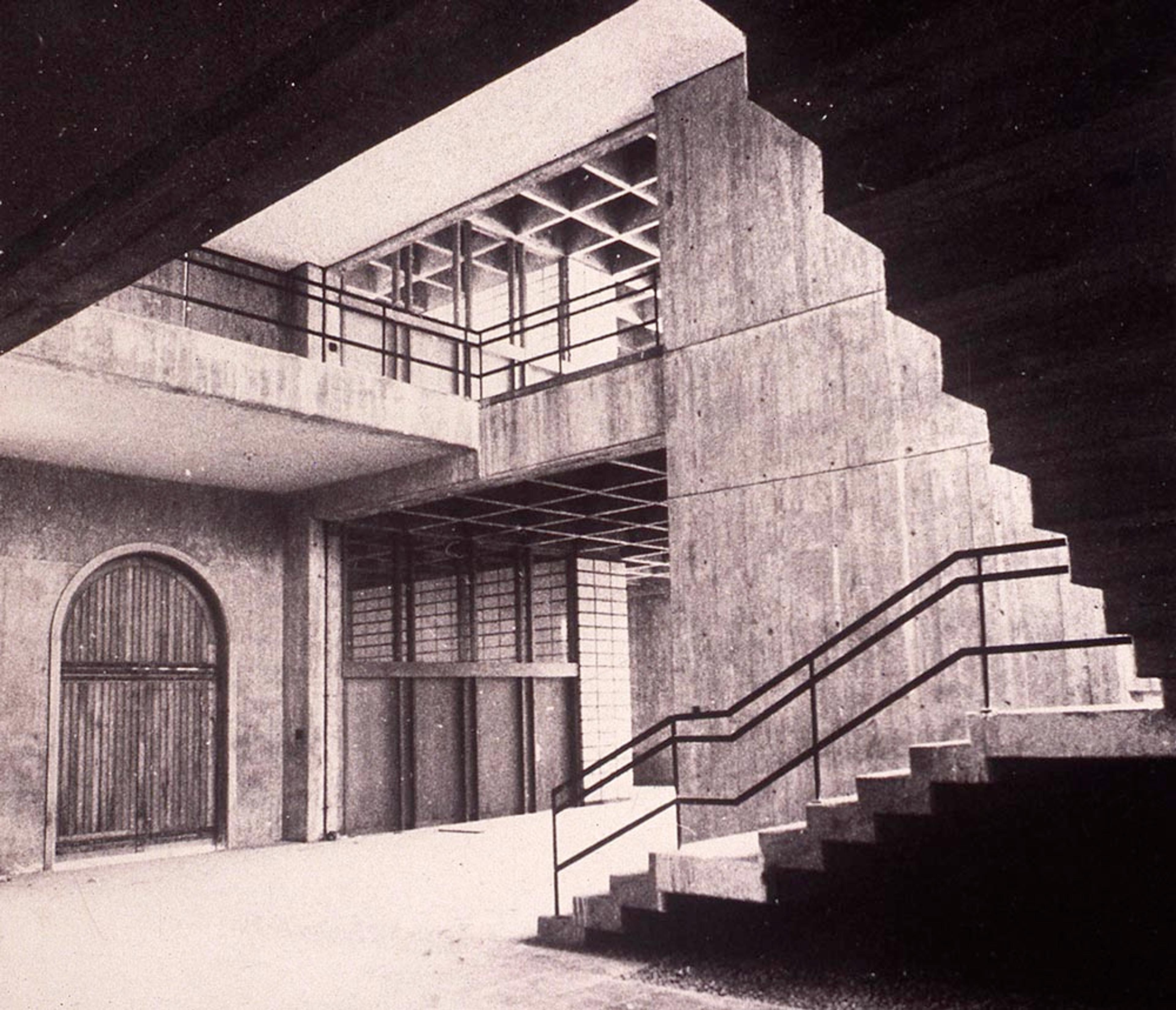 ODTÜ Mimarlık Fakültesi, iç mekân, 1960’lar
