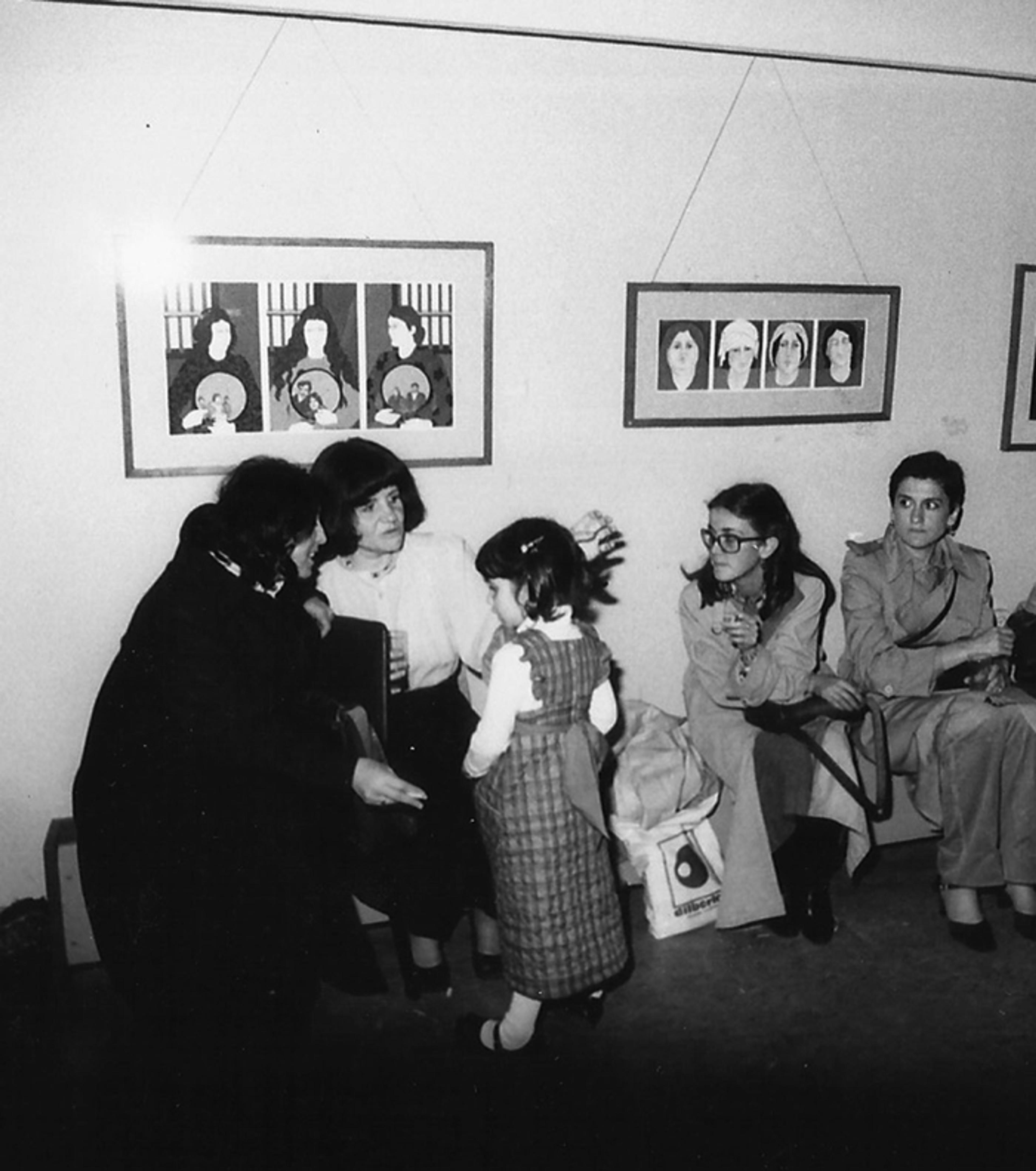 Gülsün Karamustafa, Taksim Art Gallery, İstanbul, 1978