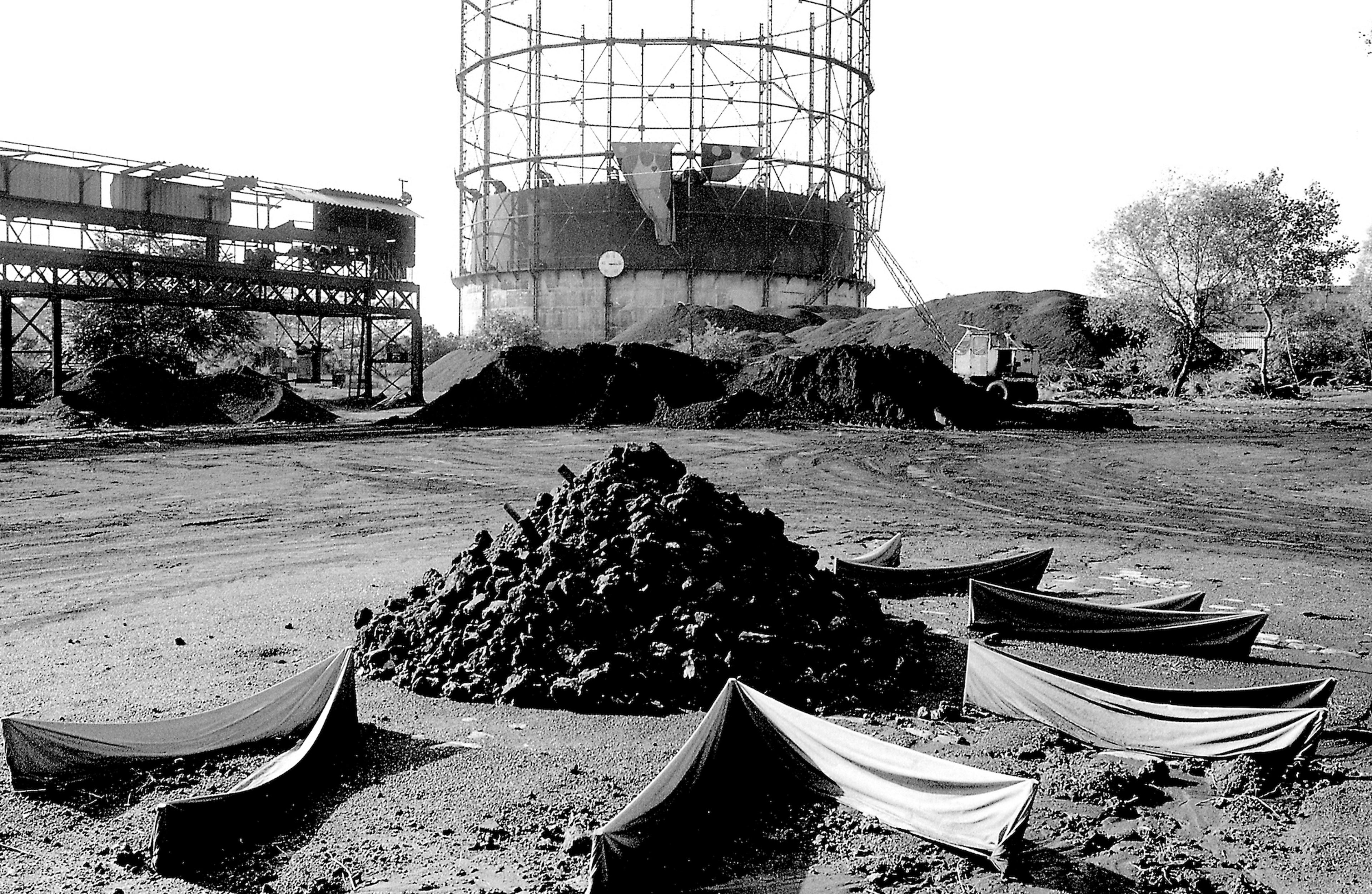 Seretonin II (1992) esnasında Yedikule Gazhanesi’nden görünüm (Fotoğraf: İbrahim Akyürek)