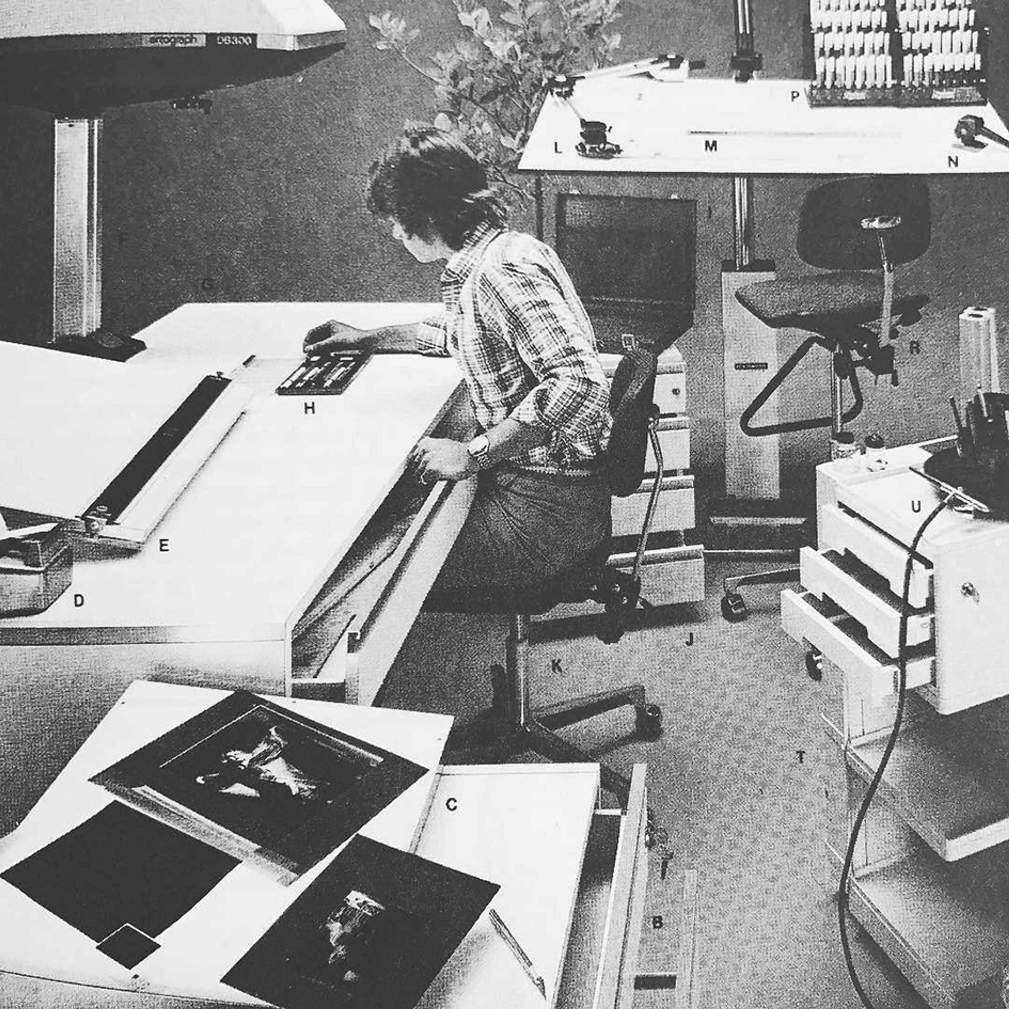 Still from Graphic Means: A History of Graphic Design Production (2017) ©Briar Levit