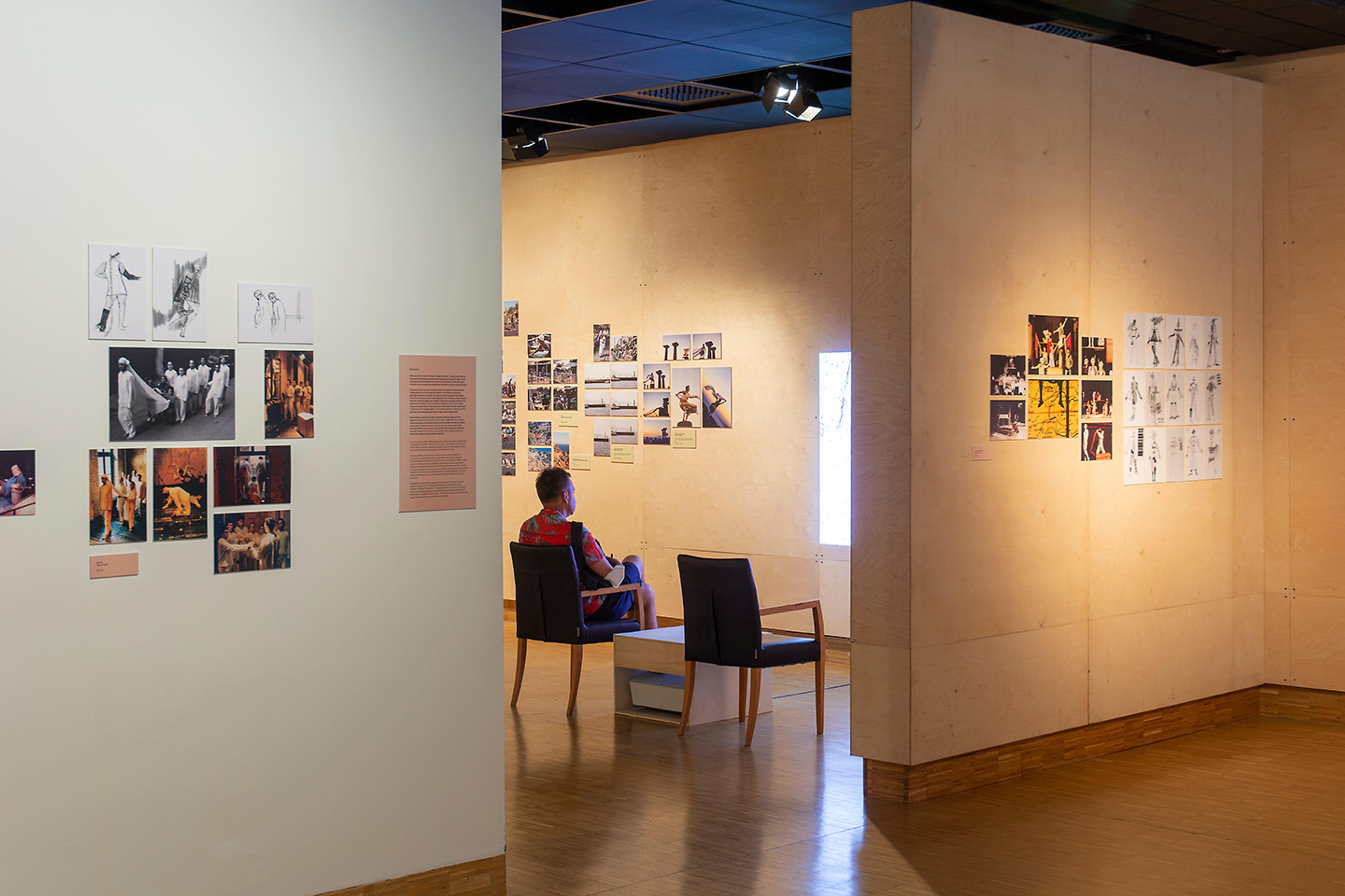 Installation view from the exhibition The 90s Onstage , Salt Beyoğlu, 2022 Photo: Mustafa Hazneci