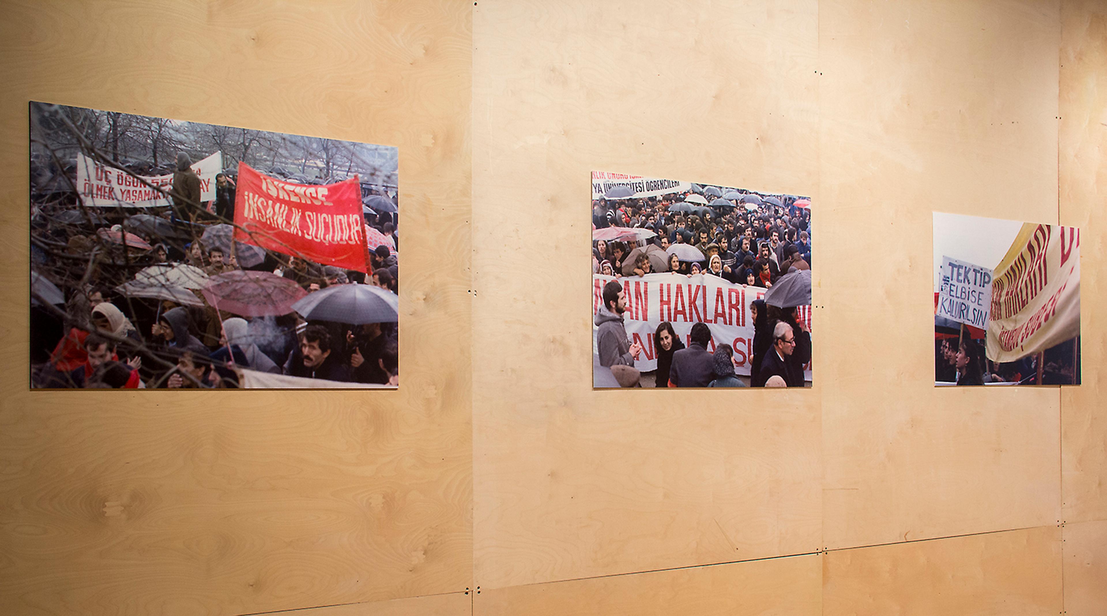 From the exhibition How did we get here Photo: Mustafa Hazneci, SALT Beyoğlu, 2015