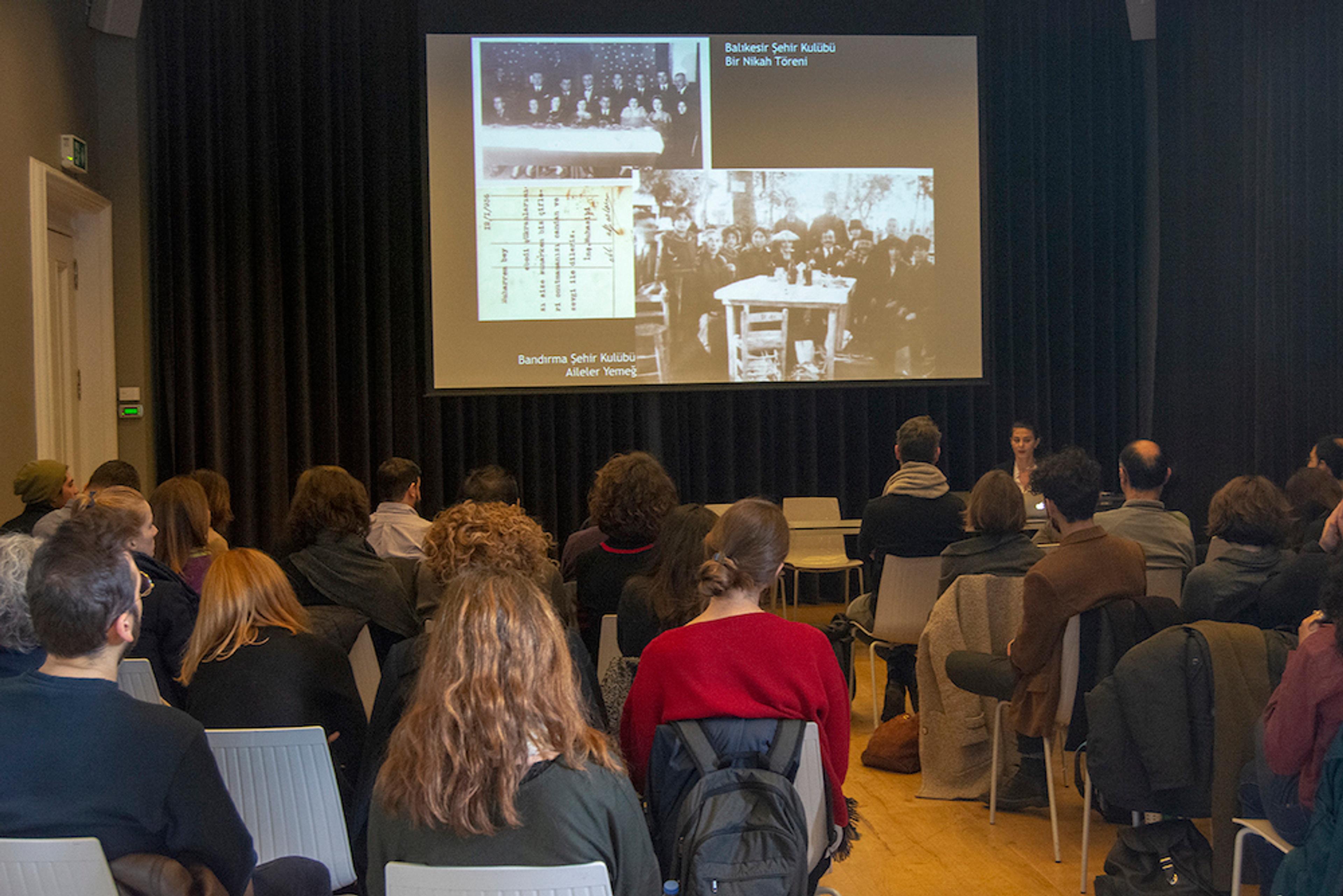 SALT Research Funds 2018 Project Presentations, SALT Galata Photo: Mustafa Hazneci (SALT)