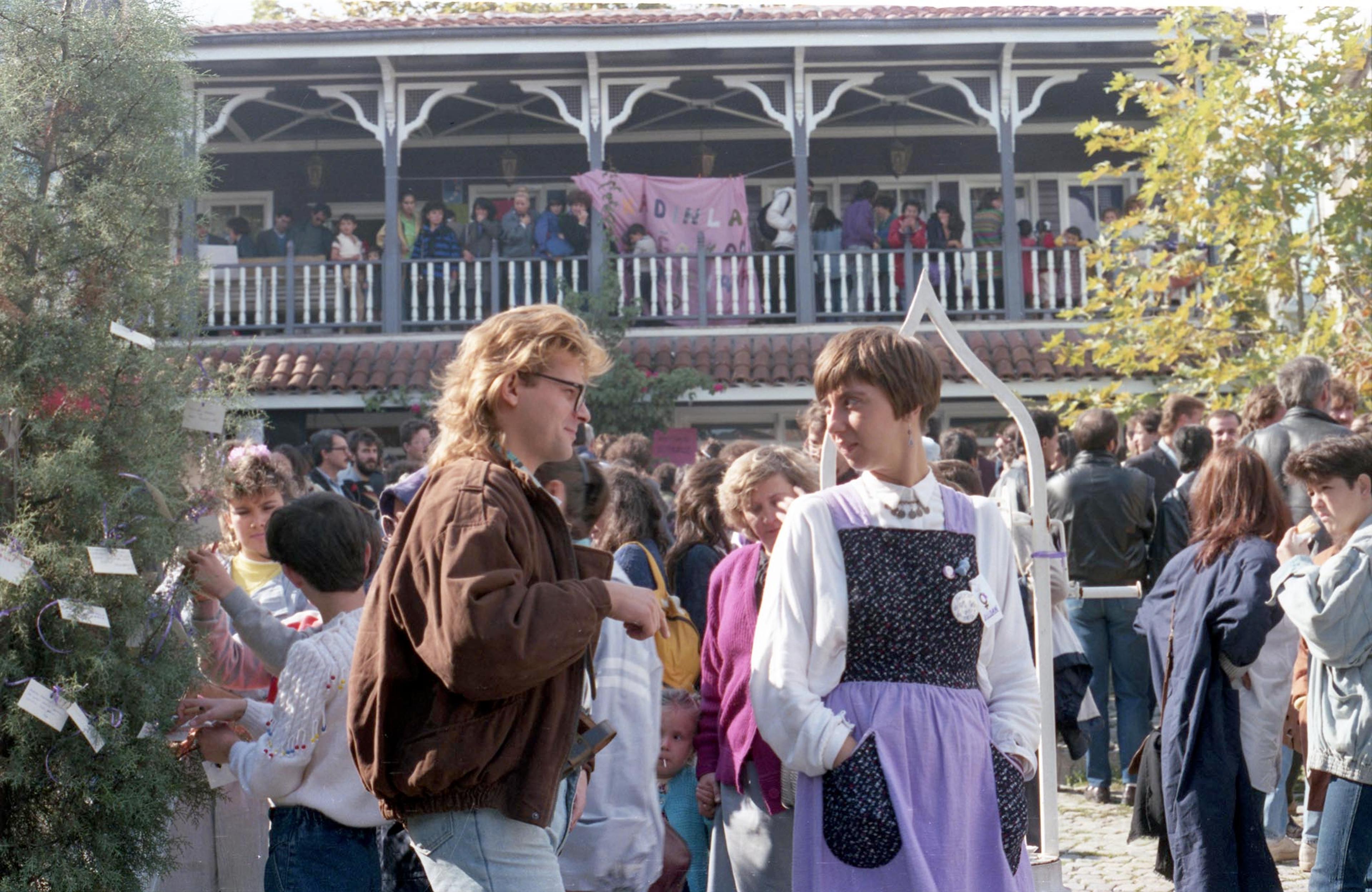 Solidarity Against Domestic Violence 04.10.1987, Chora Museum, Istanbul Archive: Füsun Ertuğ