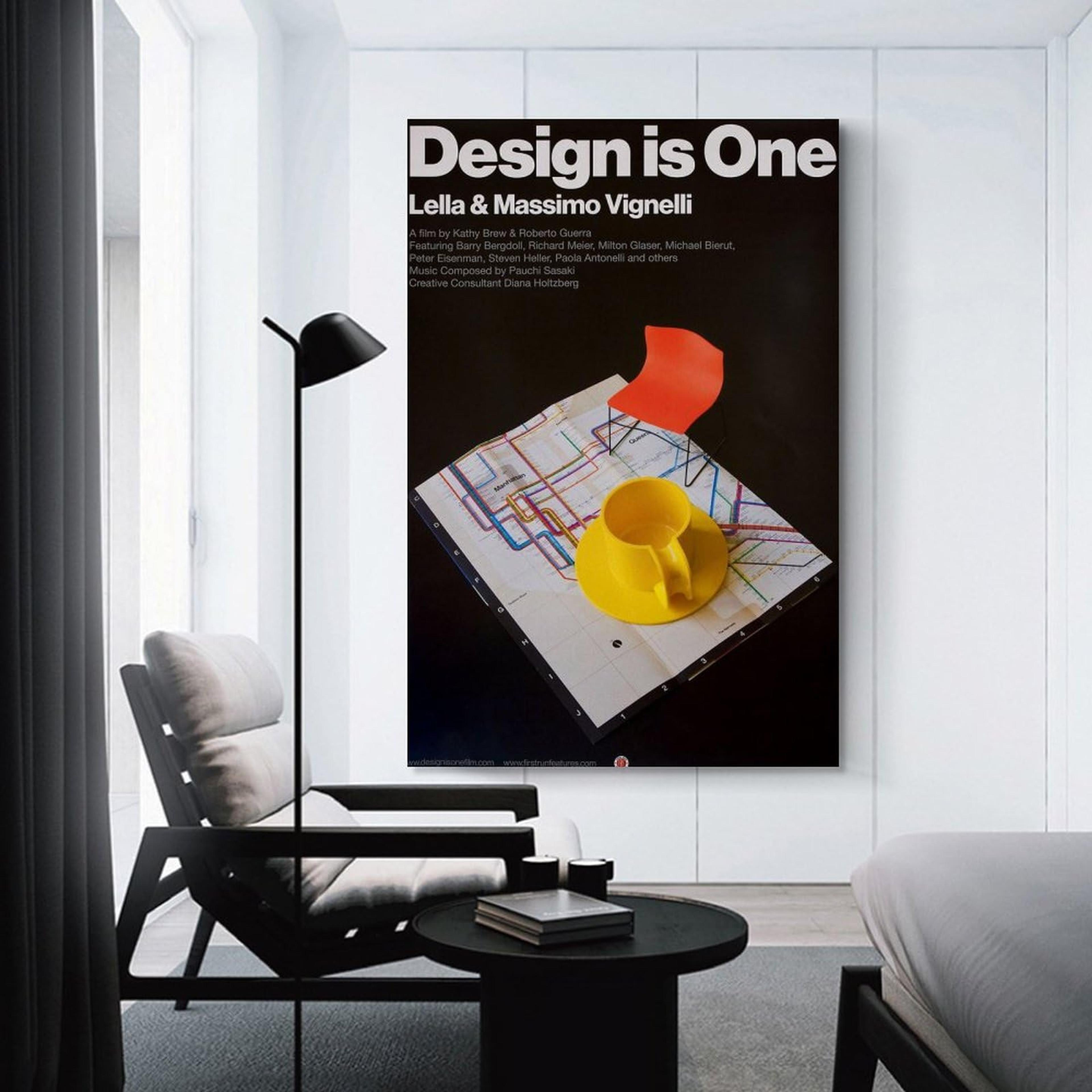 Still from Design is One: Lella & Massimo Vignelli (2012) ©Kathy Brew, Roberto Guerra