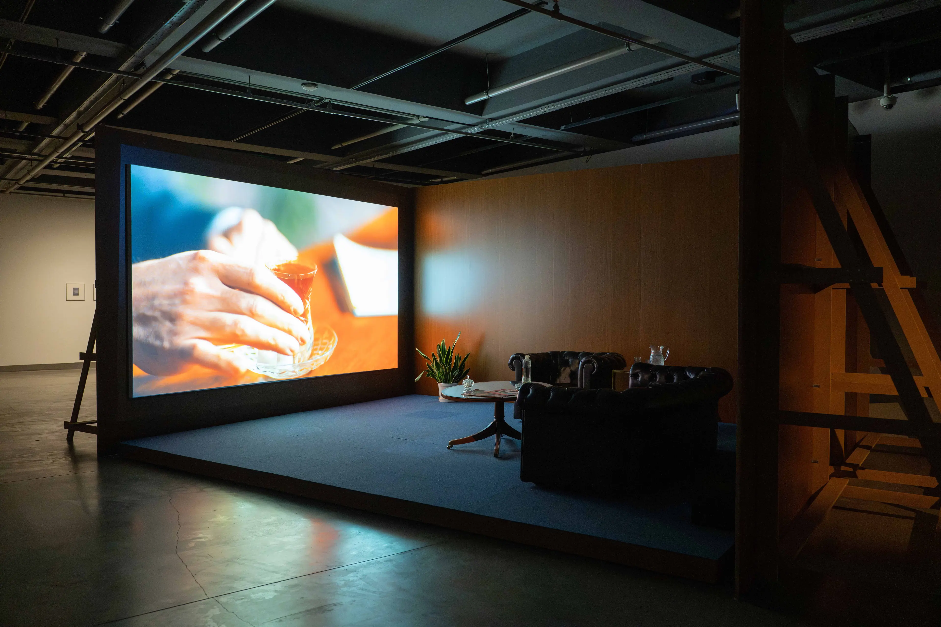 Installation view from Subsoil , Salt Galata, 2026 Photo: Metean Bars (Salt)
