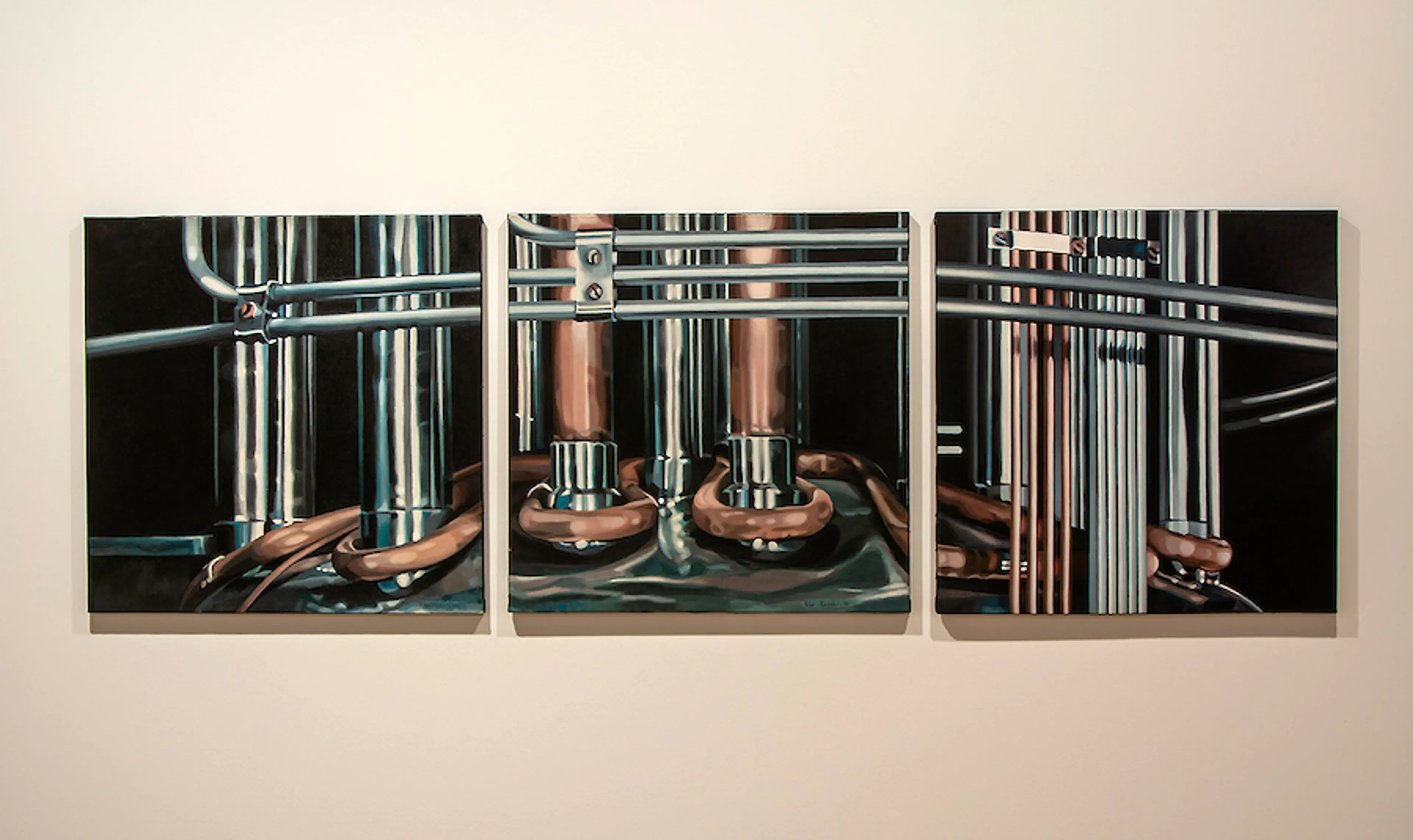 Nur Koçak’ın Mutluluk Resimlerimiz sergisi kapsamında La Machine 1-2-3 [Makine 1-2-3] (1973), SALT Beyoğlu Fotoğraf: Mustafa Hazneci, SALT, Eylül 2019