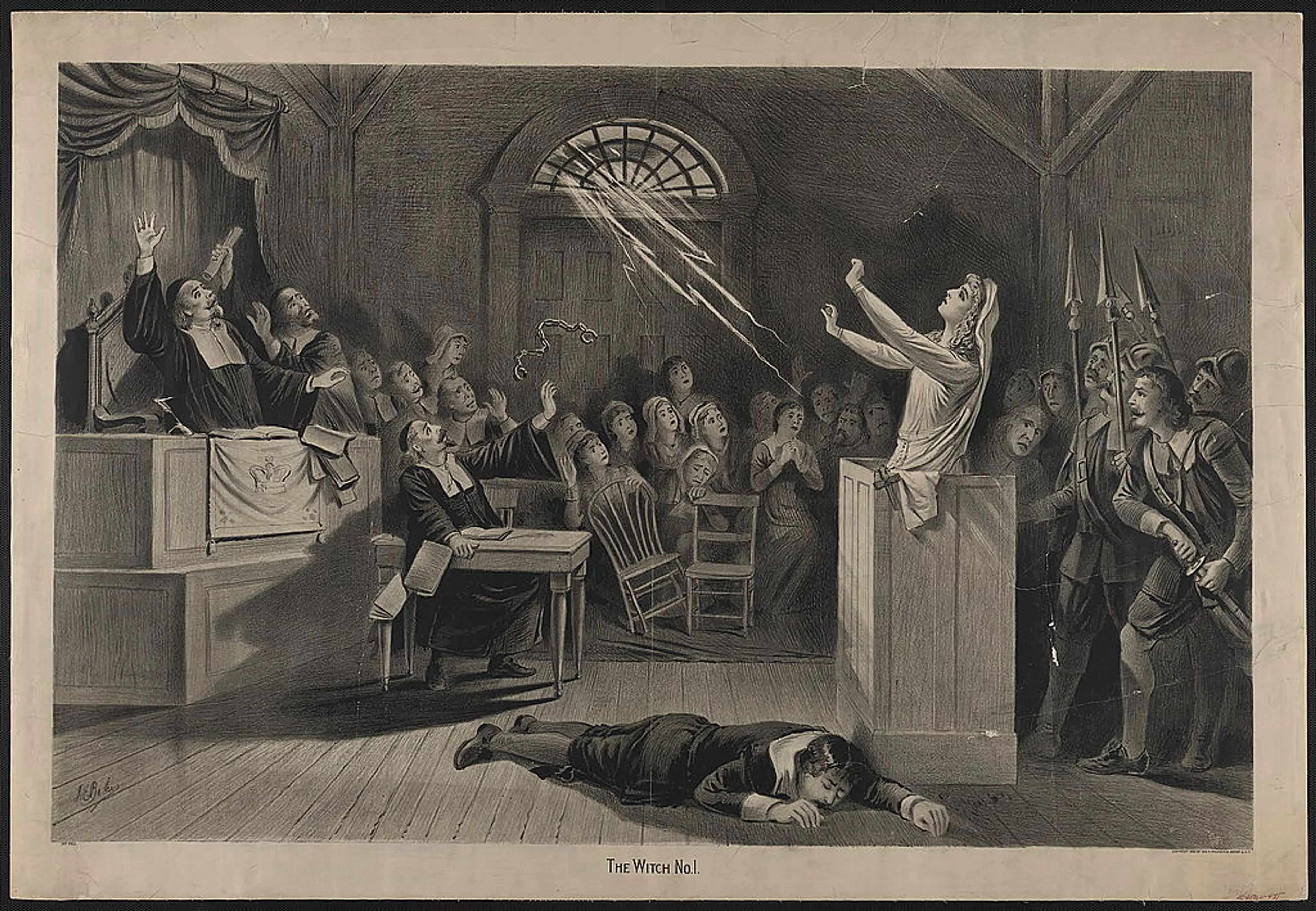 J. E. Baker, The Witch No. 1 , tahminî 1892