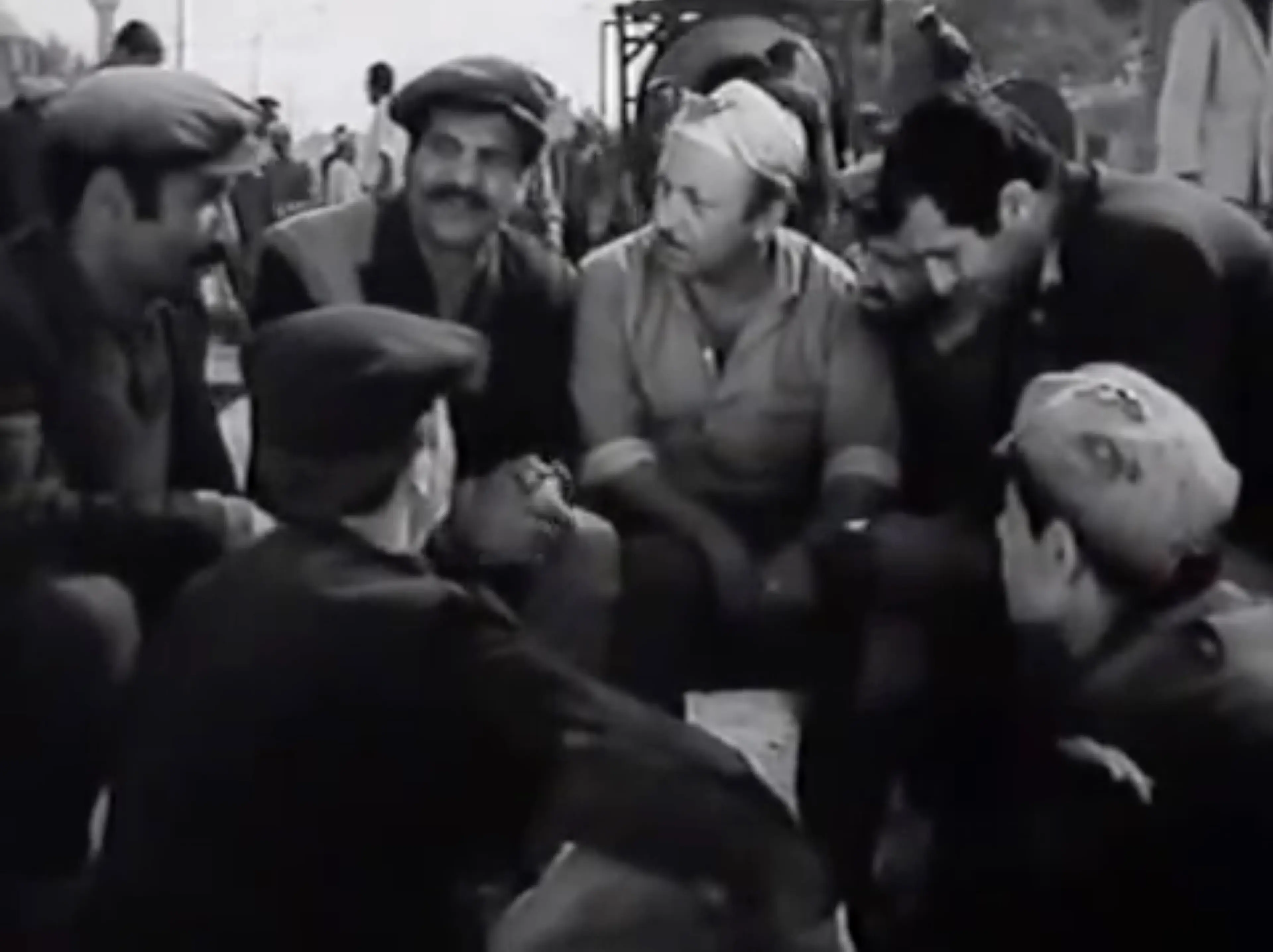 Bitmeyen Yol (1965) filminden bir kare Yönetmenin izniyle