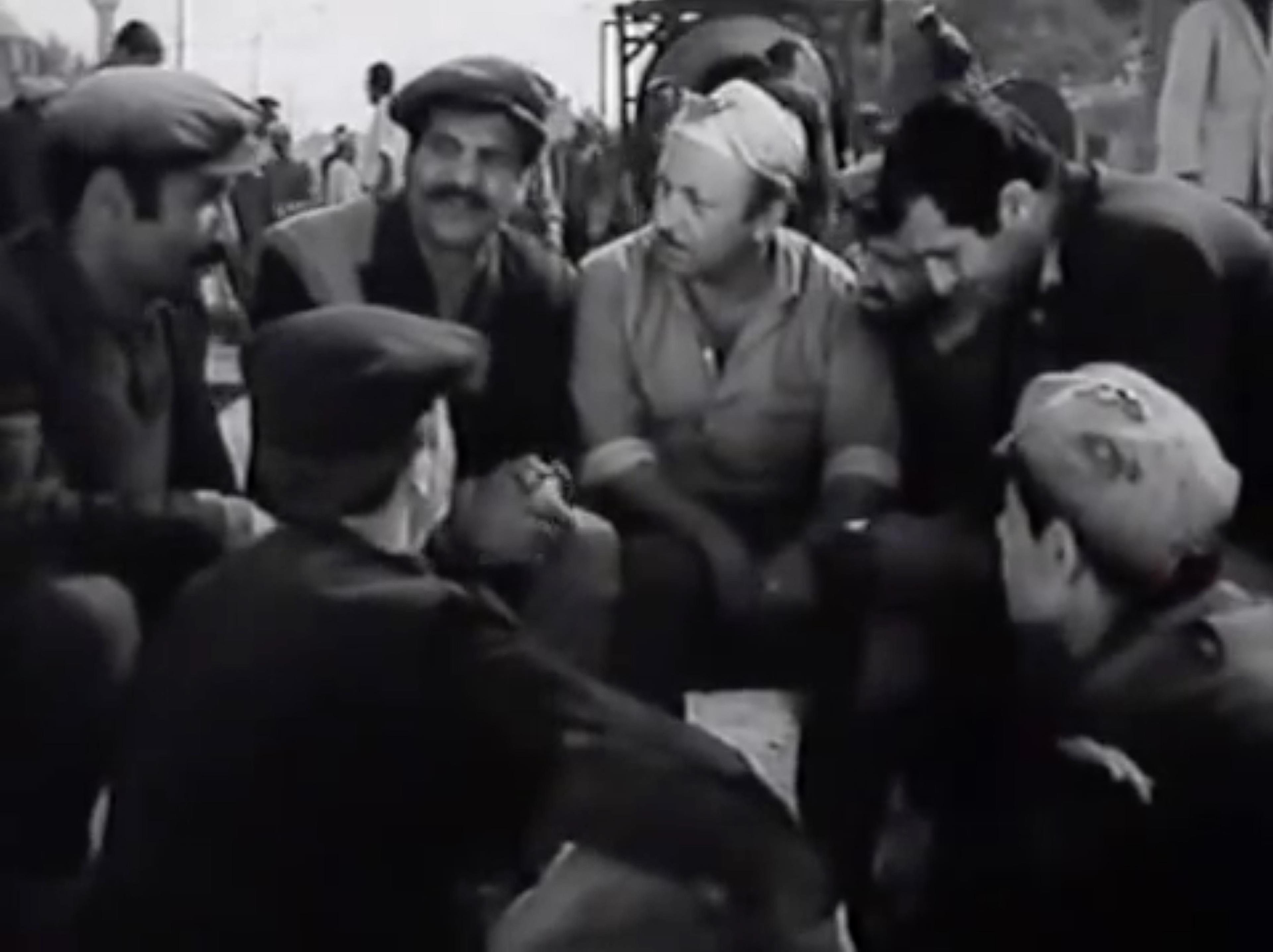 Bitmeyen Yol (1965) filminden bir kare Yönetmenin izniyle