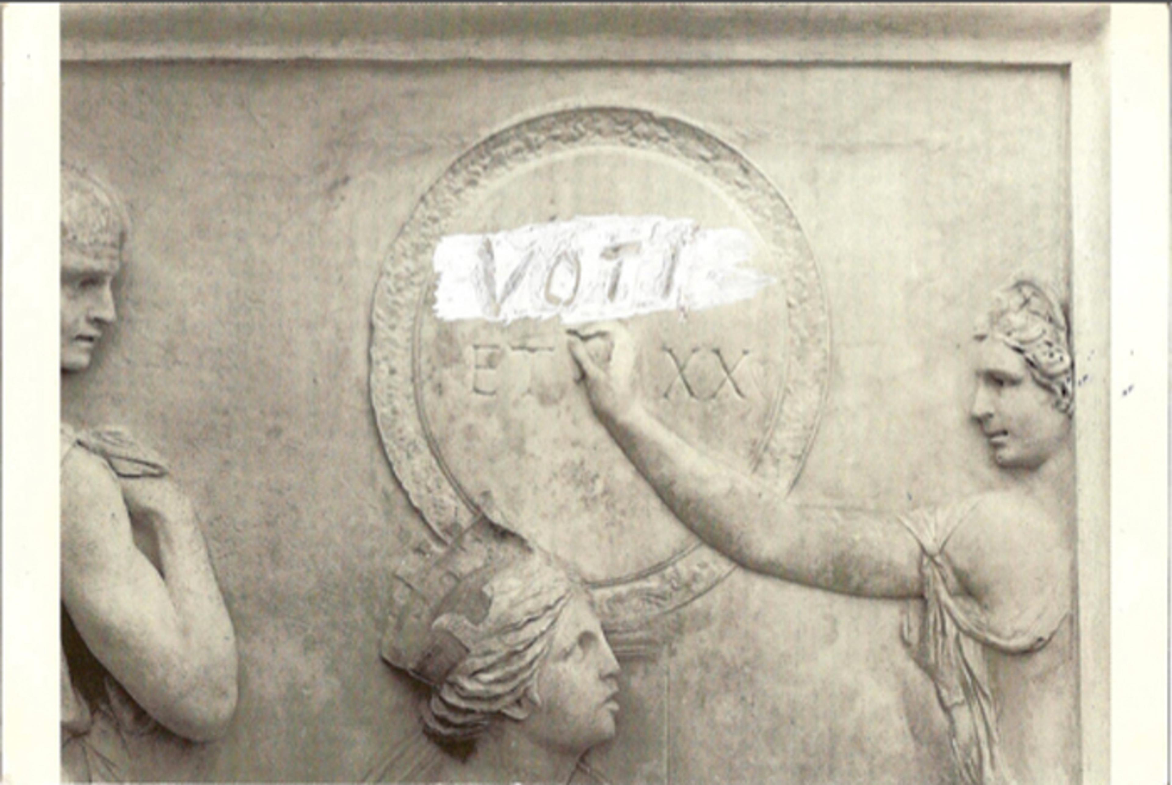 Postcard sent by Hans Ulrich Obrist to Susan Hapgood in 1998