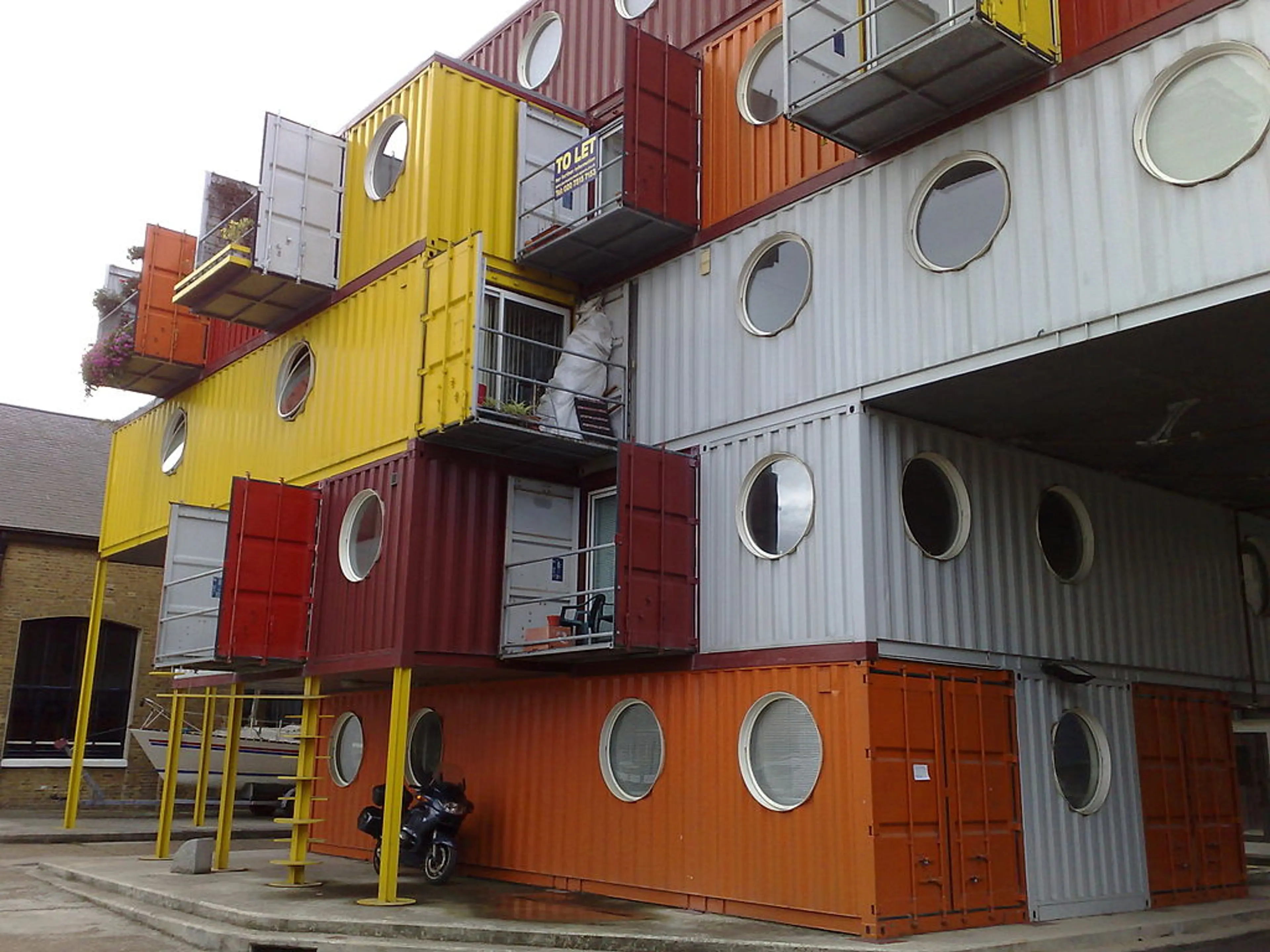 Container City, Londra Kaynak: Wikipedia