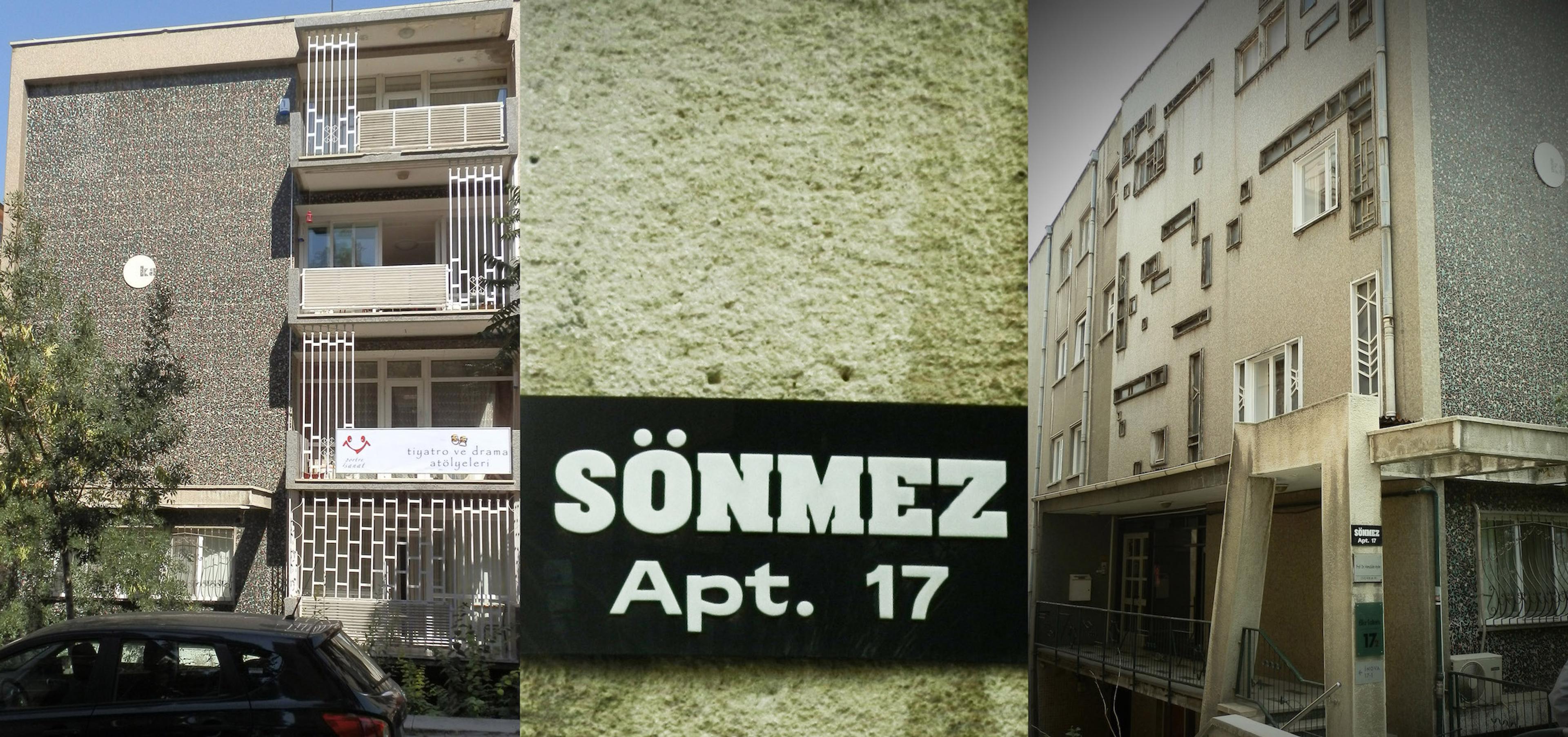 Sönmez Apartmanı, Ankara (Mimar: Sabih Kayan, 1957) Fotoğraf: Umut Şumnu, 2015 Arşiv: Sivil Mimari Bellek Ankara 1930-1980 Projesi