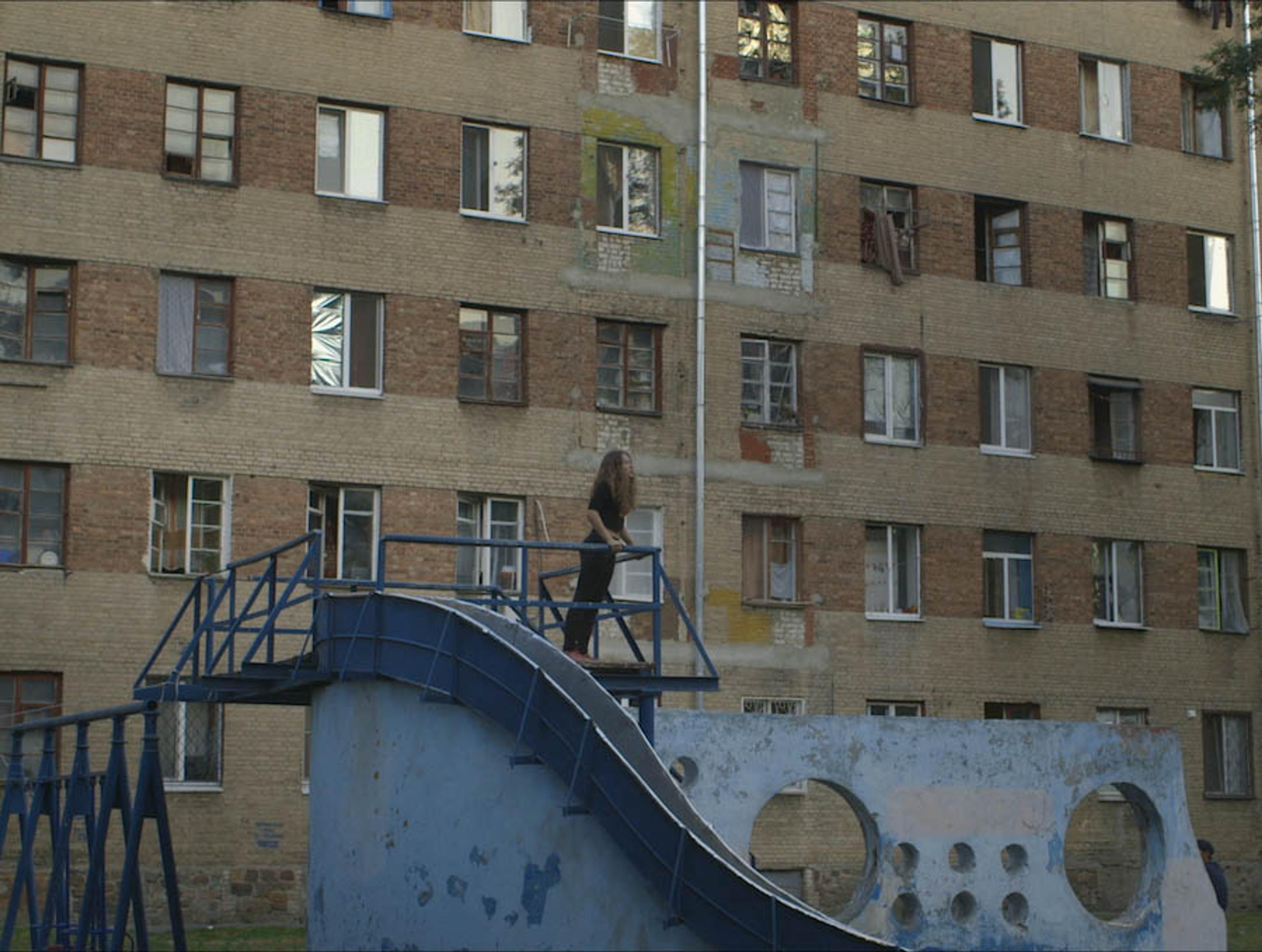 Still from Two Stones (2019) with the courtesy Wendelien van Oldenborgh