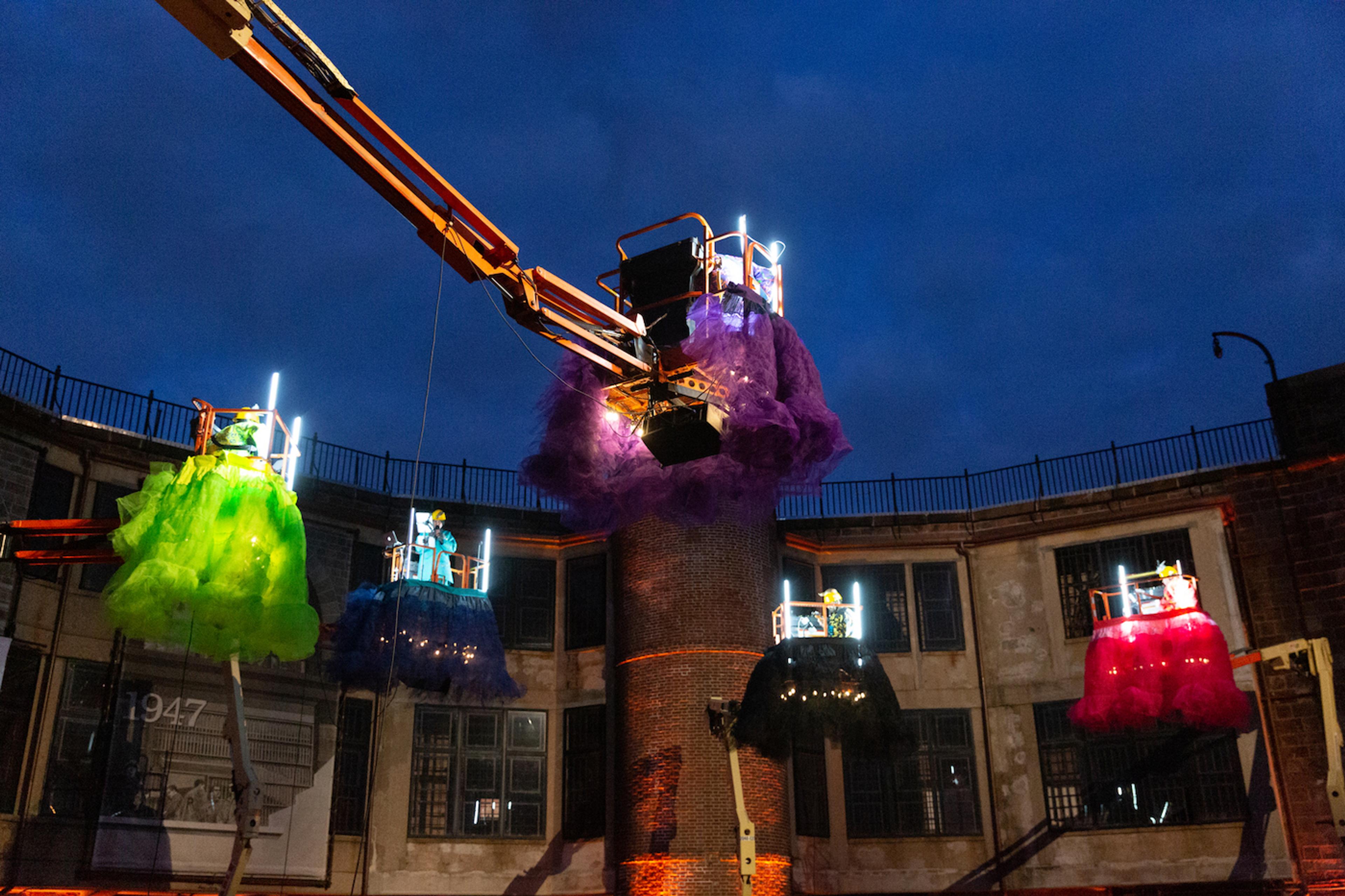 Samson Young, The Immortals (feat. Dither, Michael Schiefel and Eliza Li), Performa 19, 2019 Photo: Paula Court