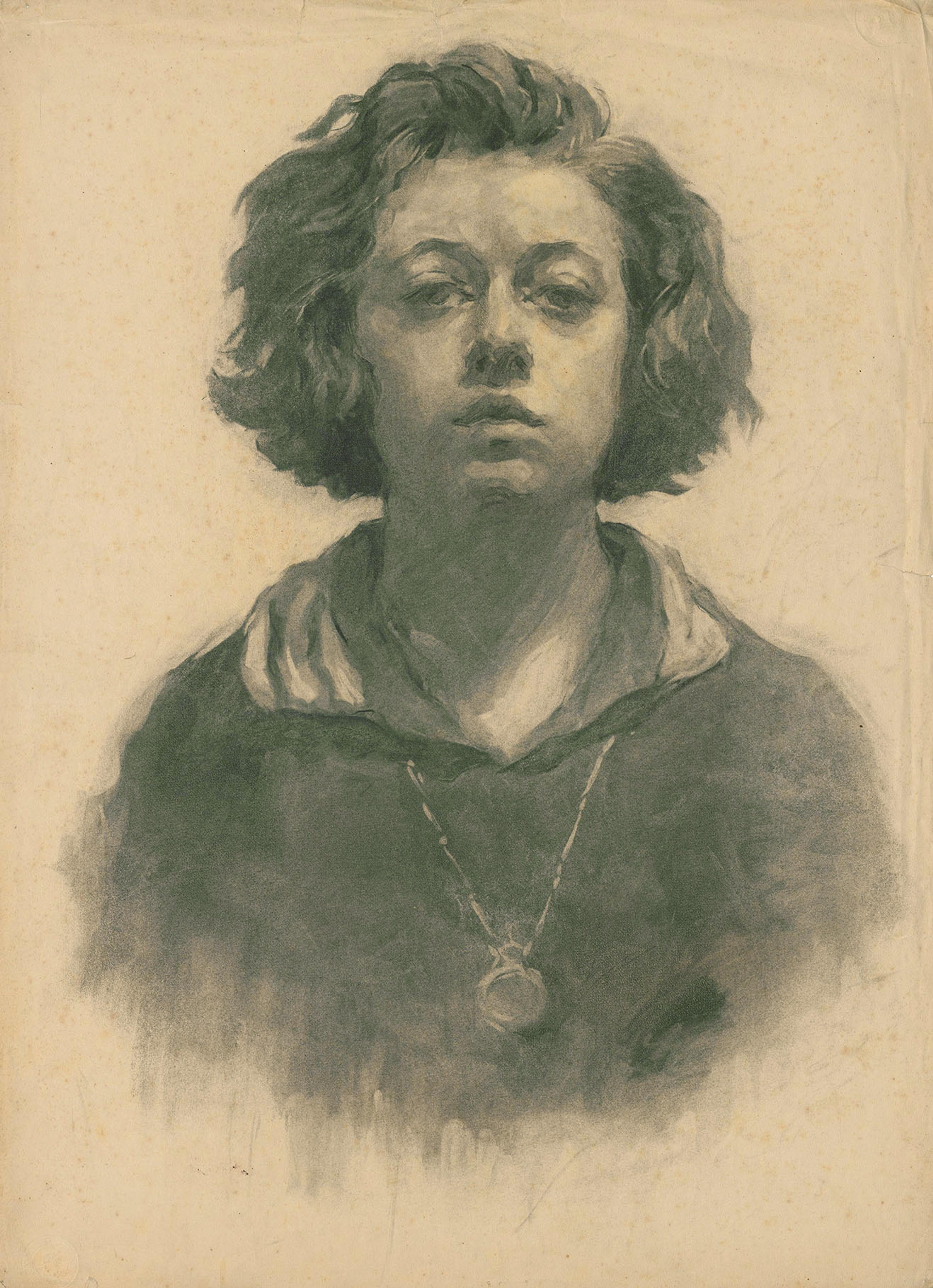 Sabiha Bozcalı, self-portrait Courtesy Tlabar Family