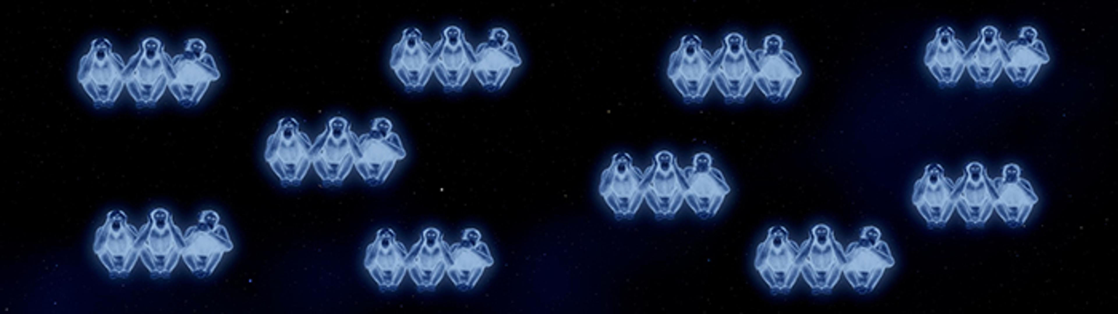 Still from the video Swinging on the Stars (2013) by Hale Tenger Courtesy the artist, Galeri Nev, and Collection of Tüten and Agah Uğur