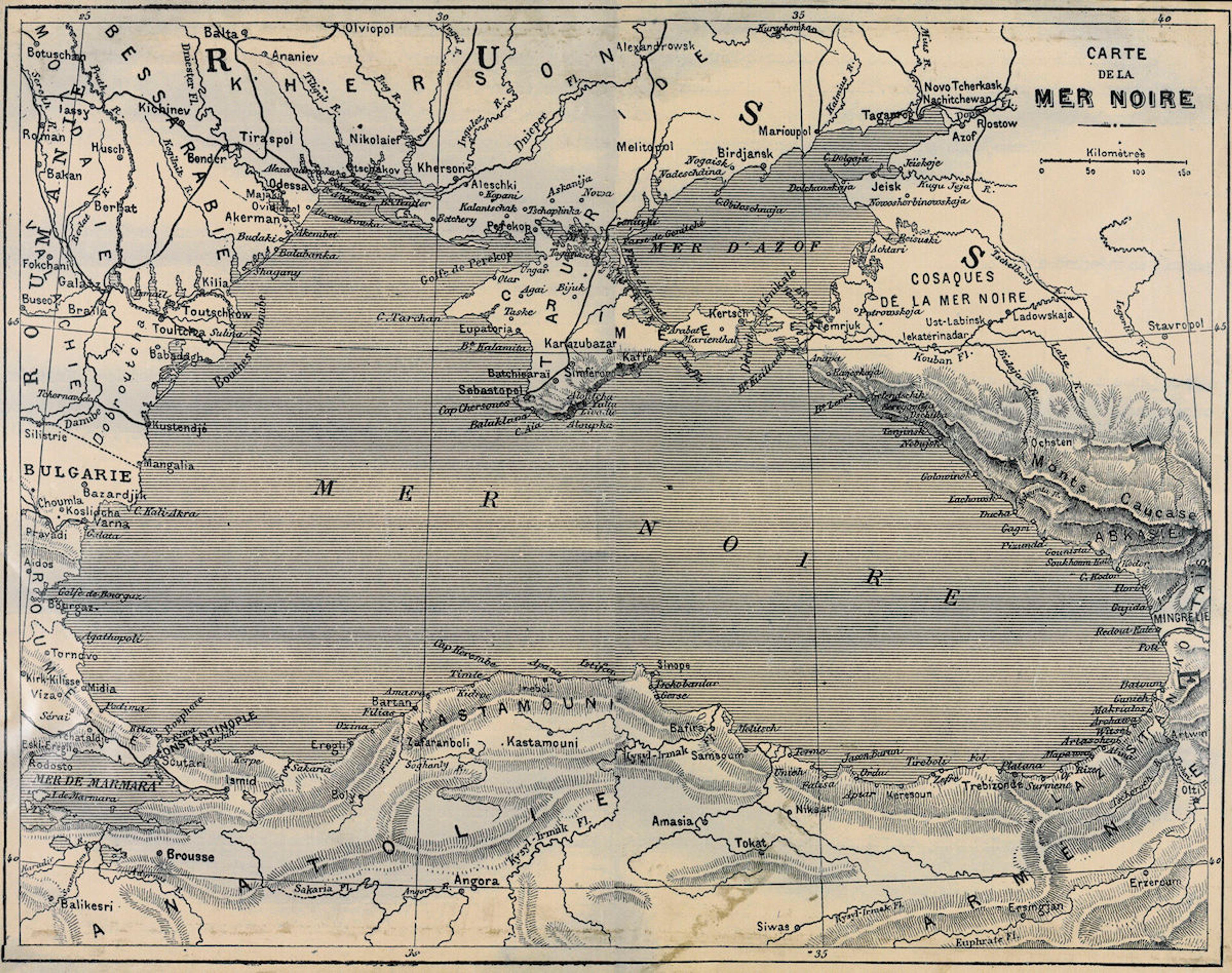 Hüseyin Bahri Alptekin, Black Sea Map , 1999 SALT Research, Hüseyin Bahri Alptekin Archive