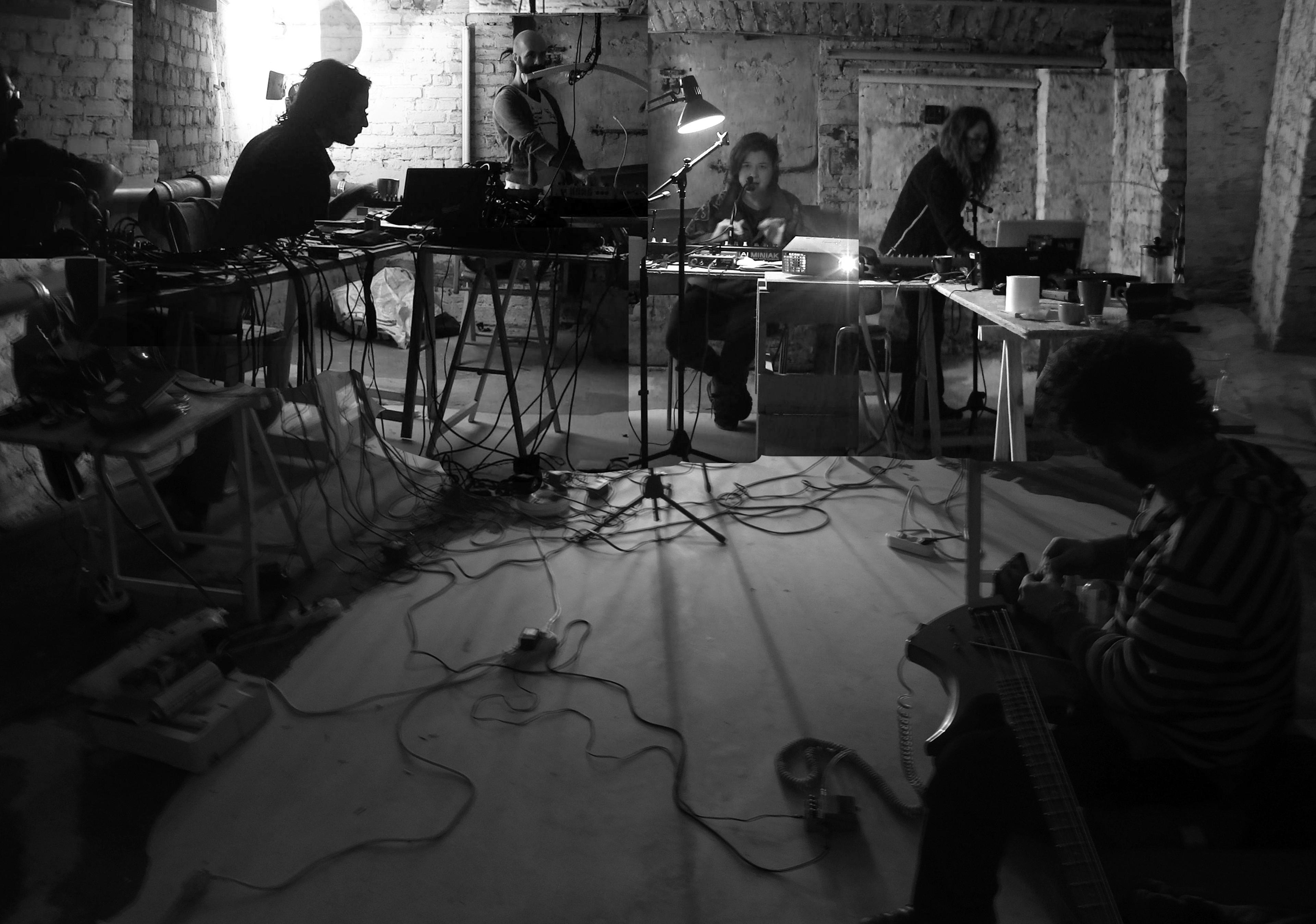 kfp (collective film project) rehearsals, Apartment Project Berlin, 2015