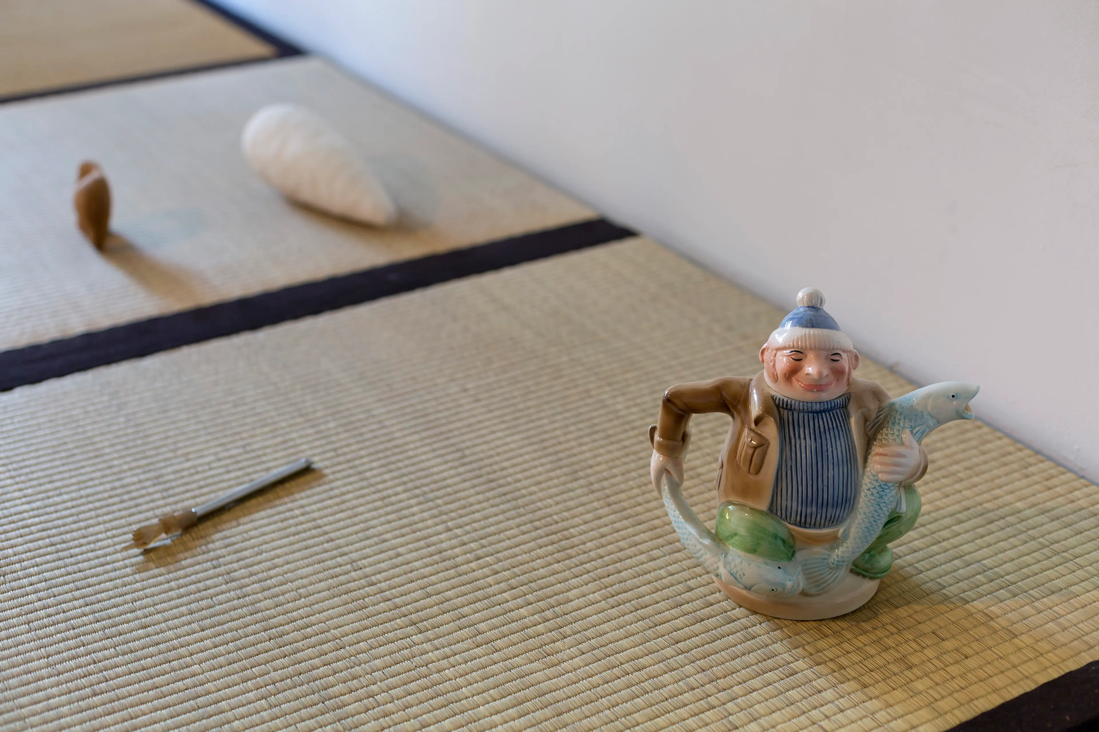 David Bernstein, Obsessys , 2017-2018, objects for touching and talking. Photograph: Charlott Markus. Courtesy the artist.