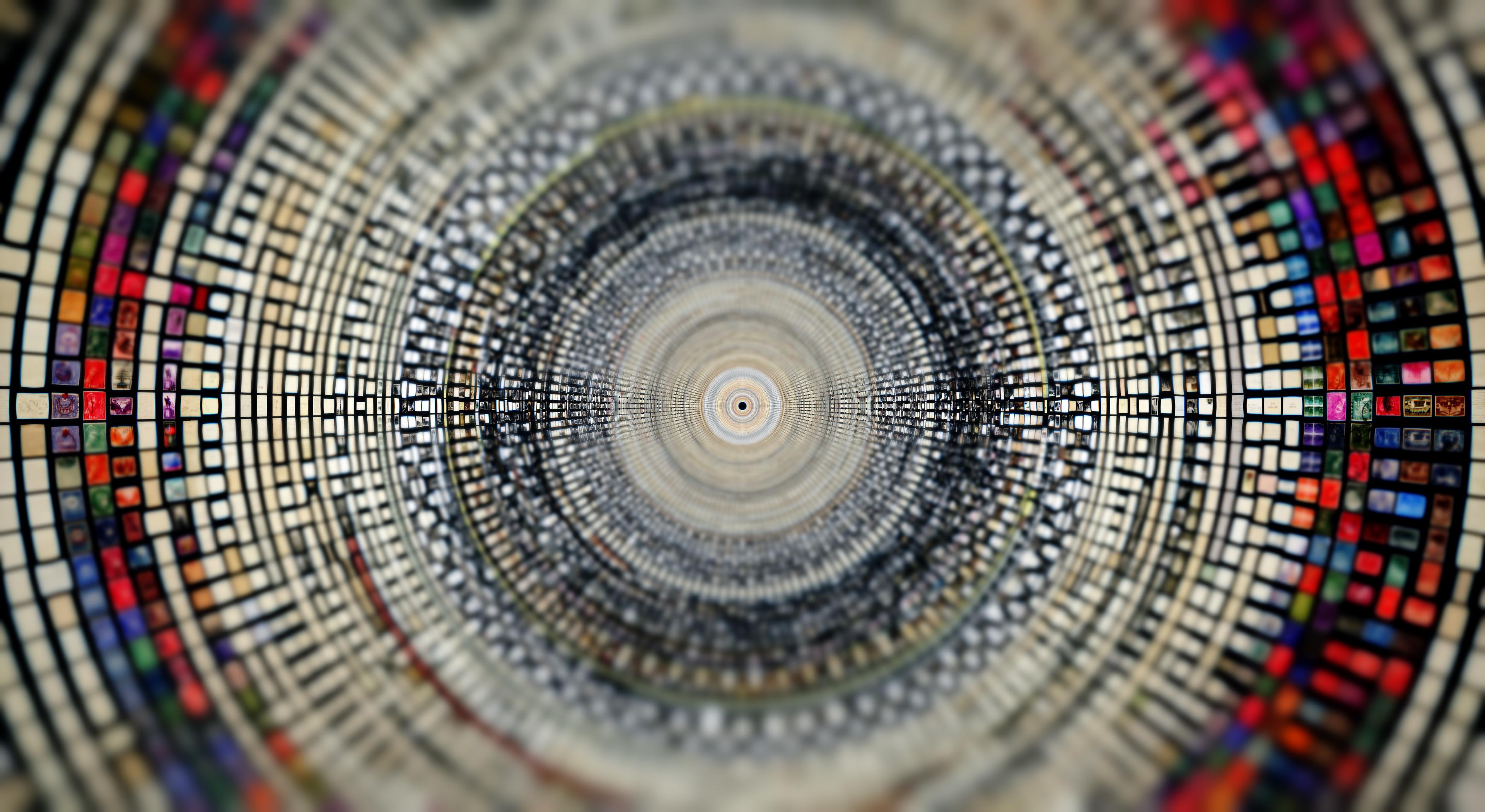 Refik Anadol, Virtual Archive , 2017