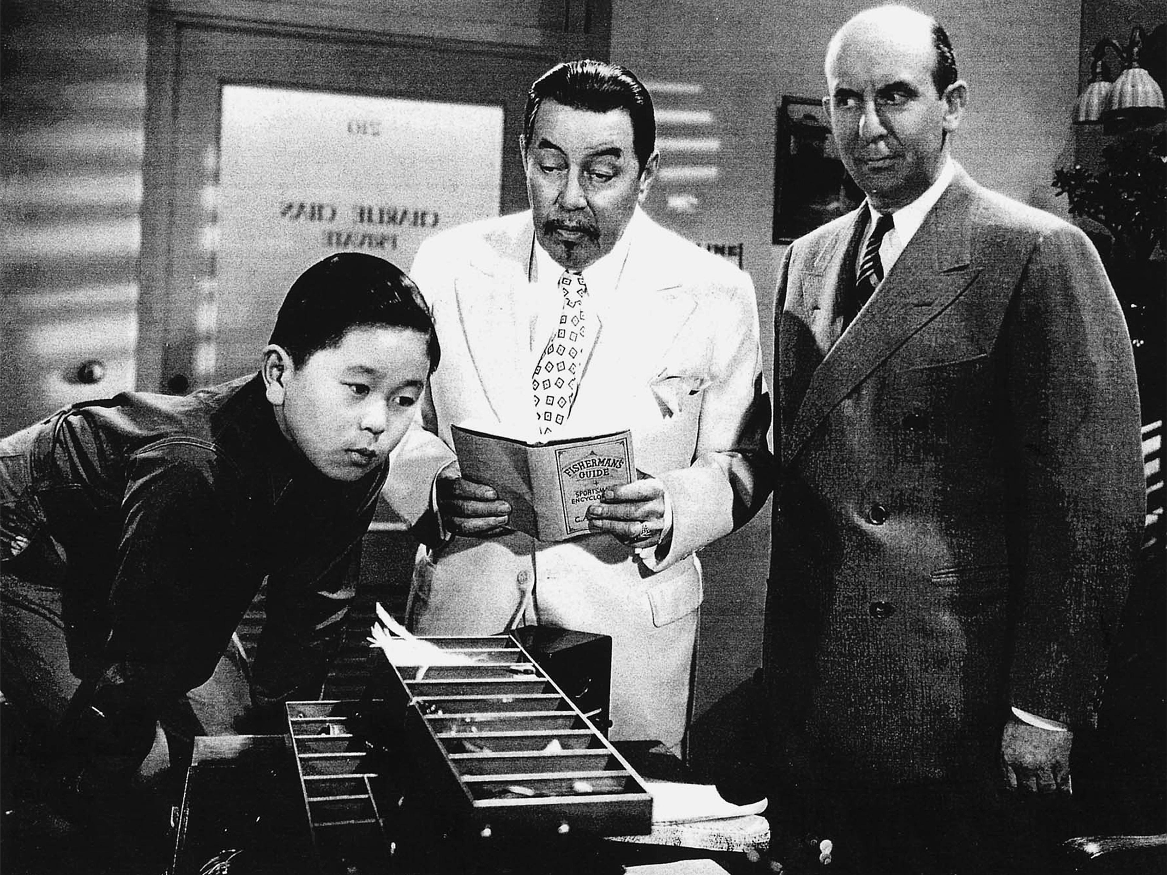 Charlie Chan at the Olympics [Charlie Chan Olimpiyatlarda] (1937) filminden bir kare ©Hollywood Classics