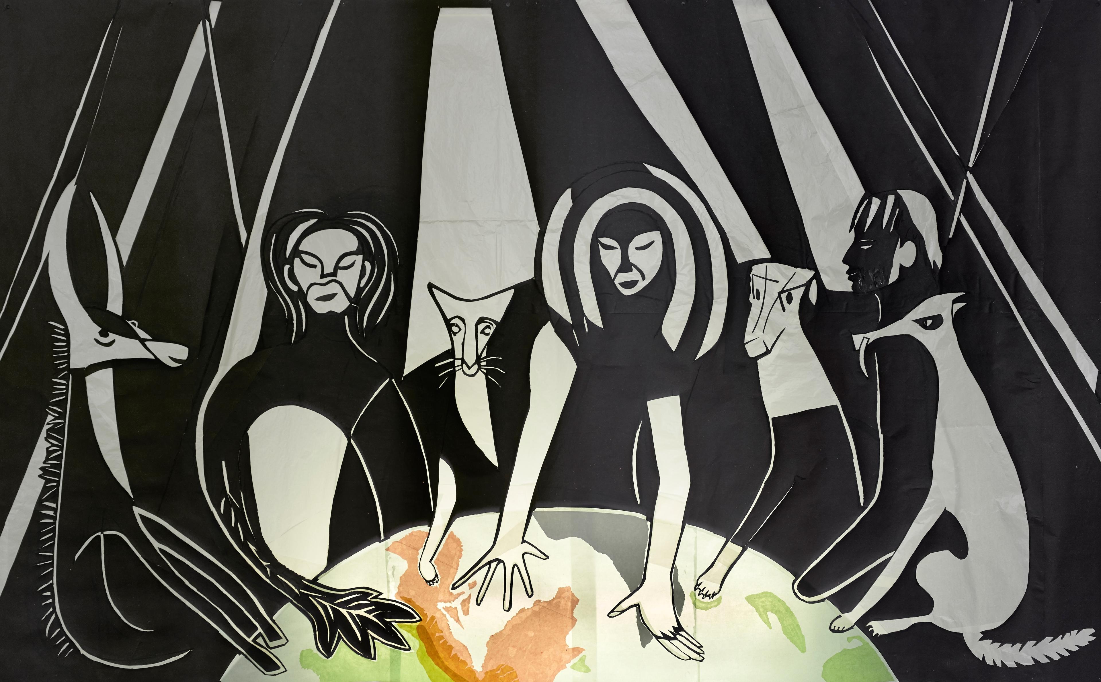 Lin May Saeed, Seven Sleepers [Yedi Uyuyanlar], 2008/2014 Lin May Saeed Mirası | Jacky Strenz izniyle