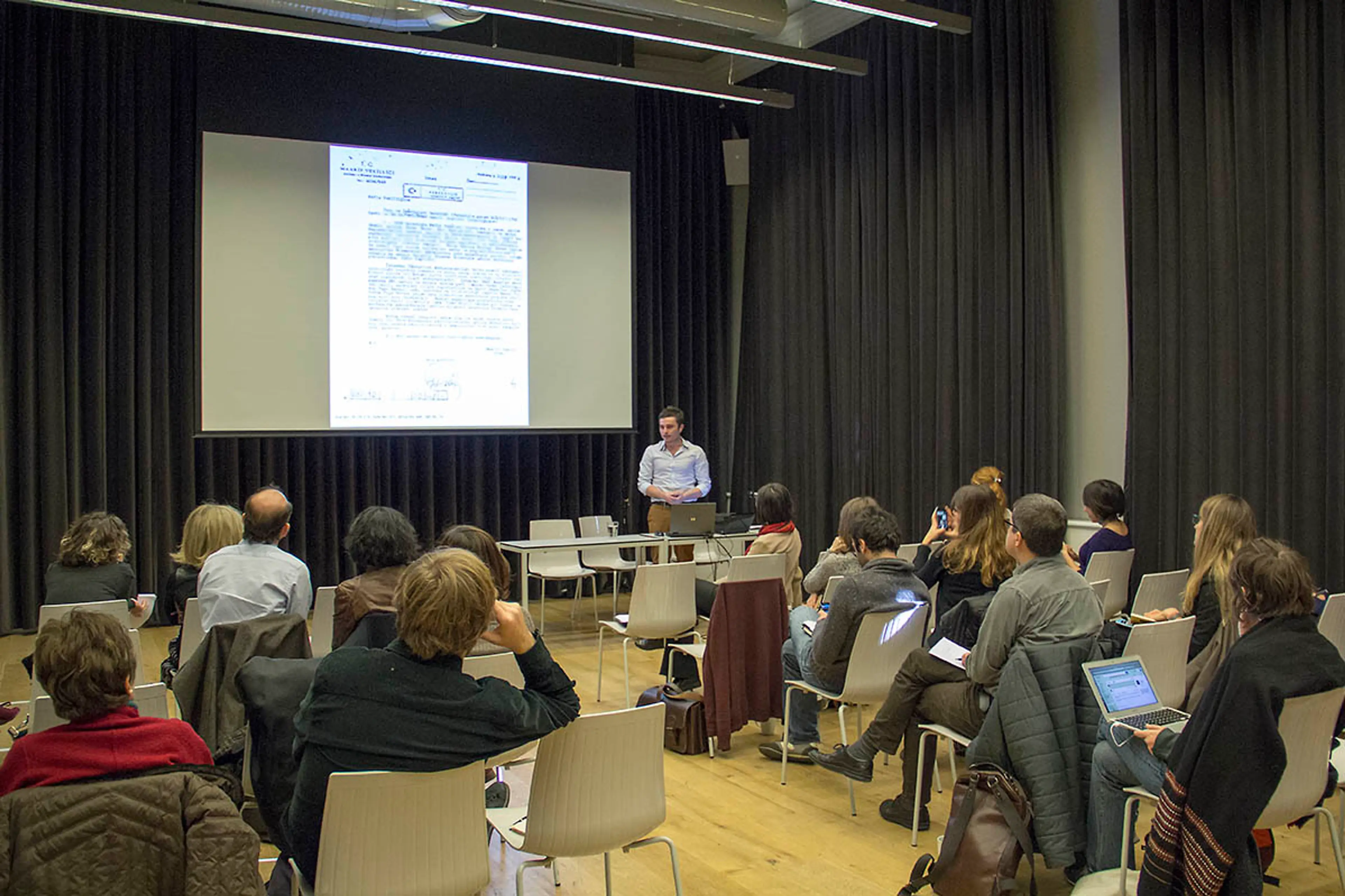 SALT Research Funds presentations, December 2013 Photo: Mustafa Hazneci