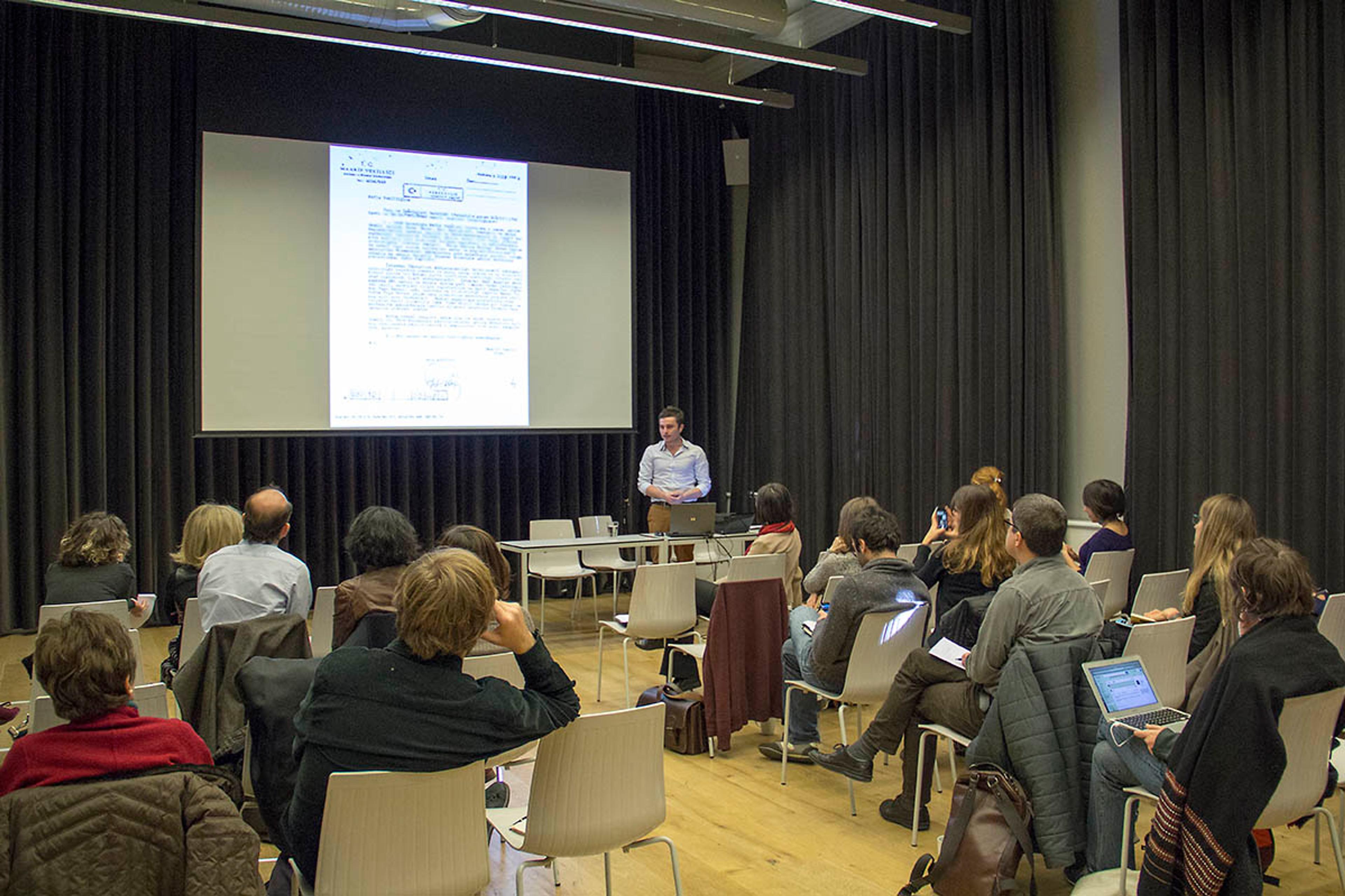 SALT Research Funds presentations, December 2013 Photo: Mustafa Hazneci