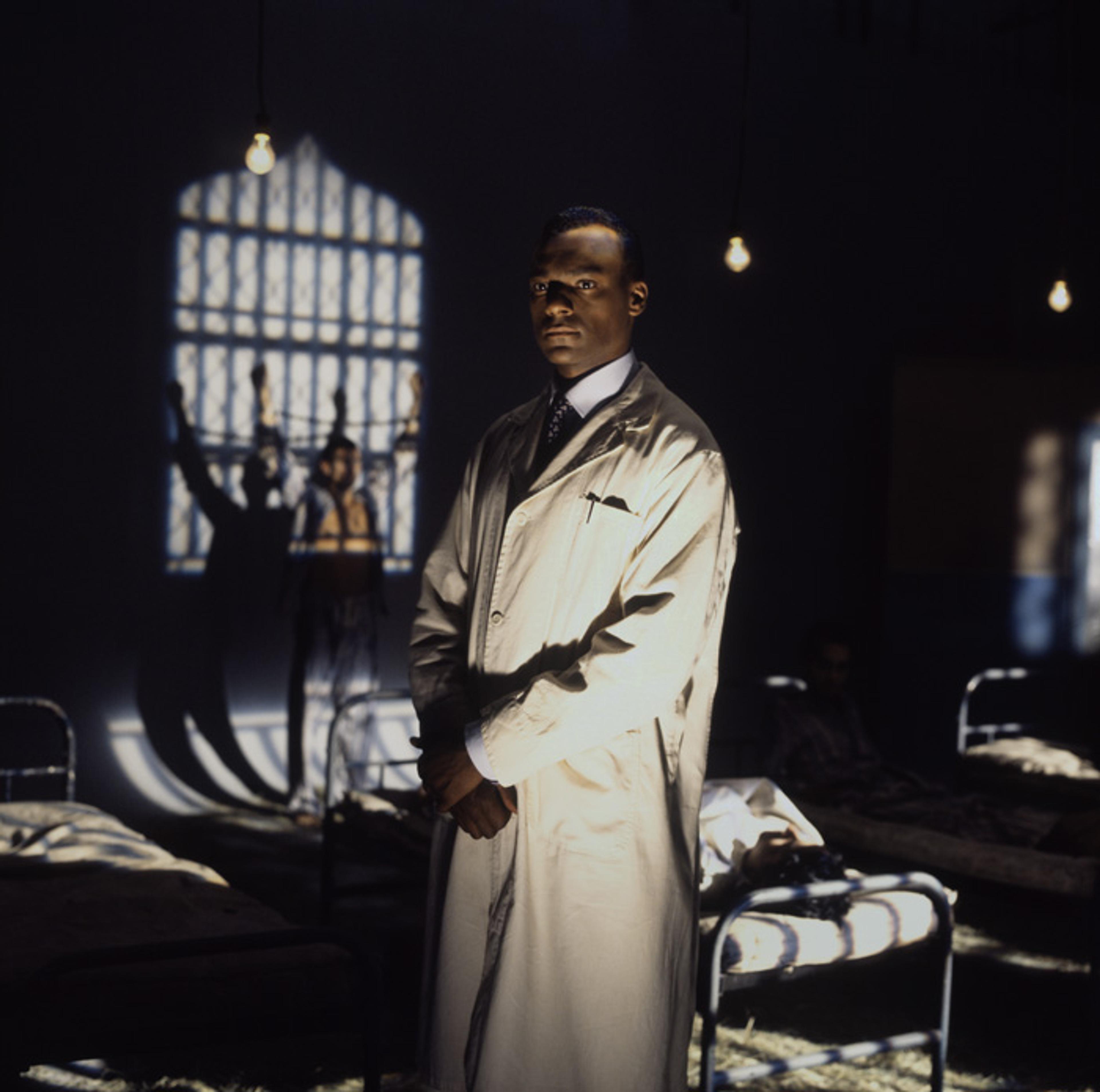 Isaac Julien Film still from FRANTZ FANON: Peau Noire, Masque Blanc , 1996 Courtesy of the artist and Victoria Miro Gallery, London
