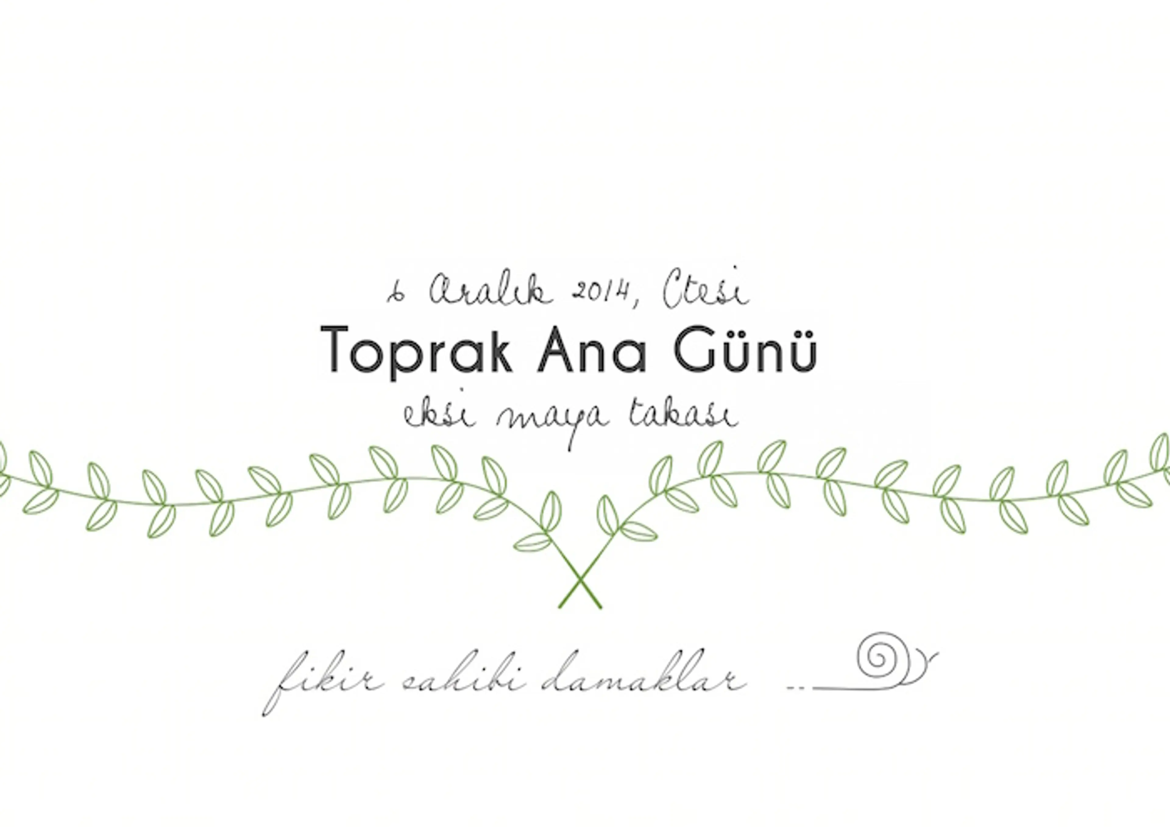 Toprak Ana Günü 2014