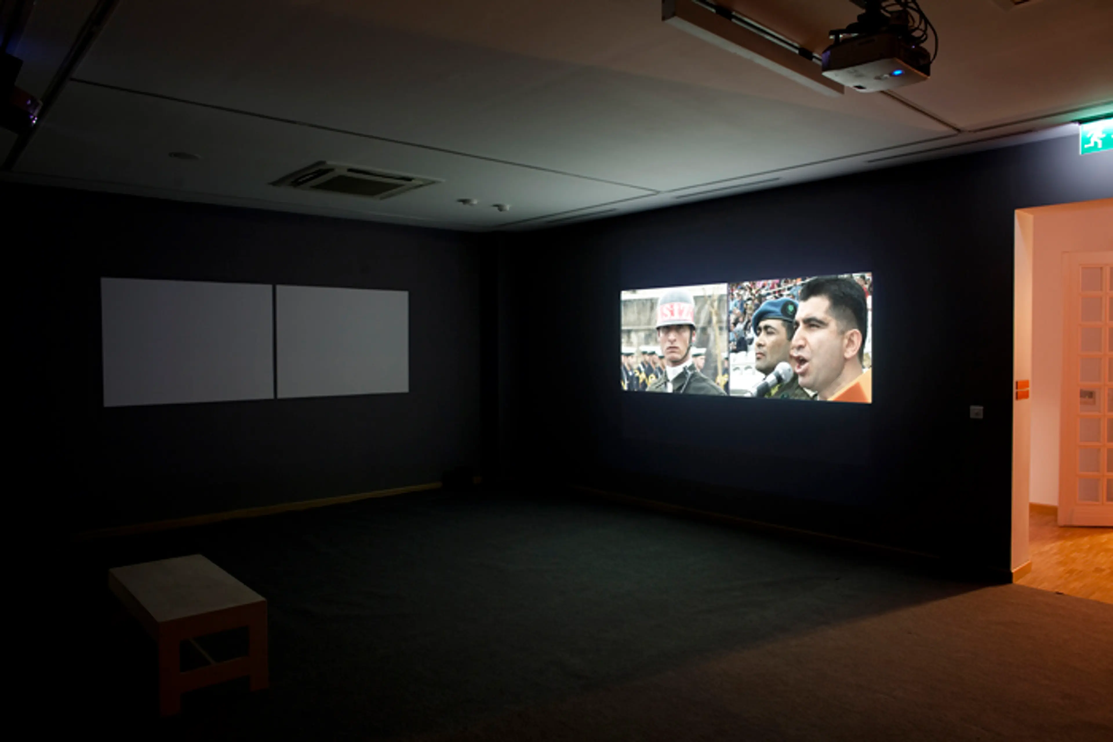Still from the video I, Soldier (2005) by Köken Ergun Photo: Cemil Batur Gökçeer