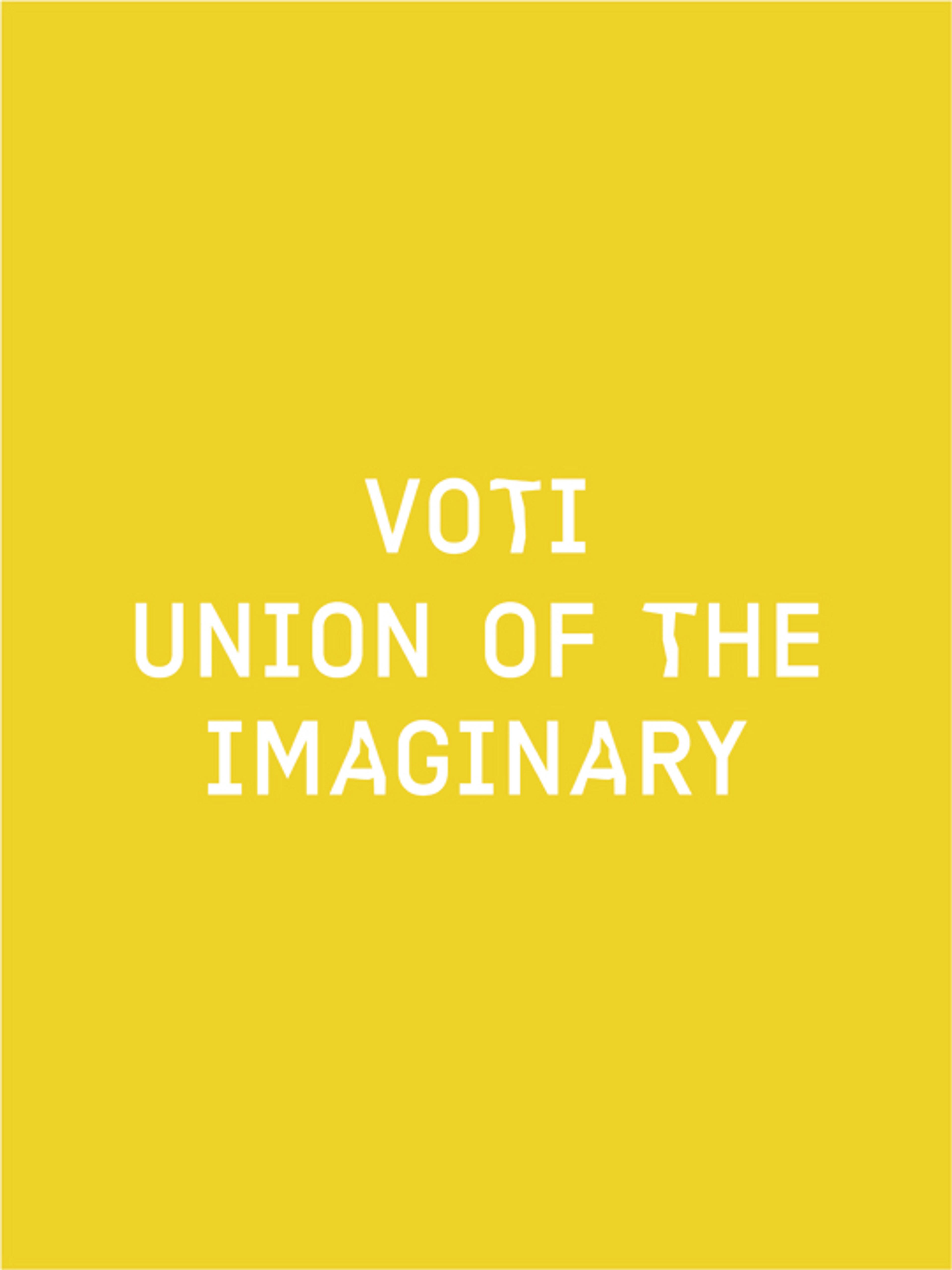 Voti Union Of The Imaginary A Curators Forum