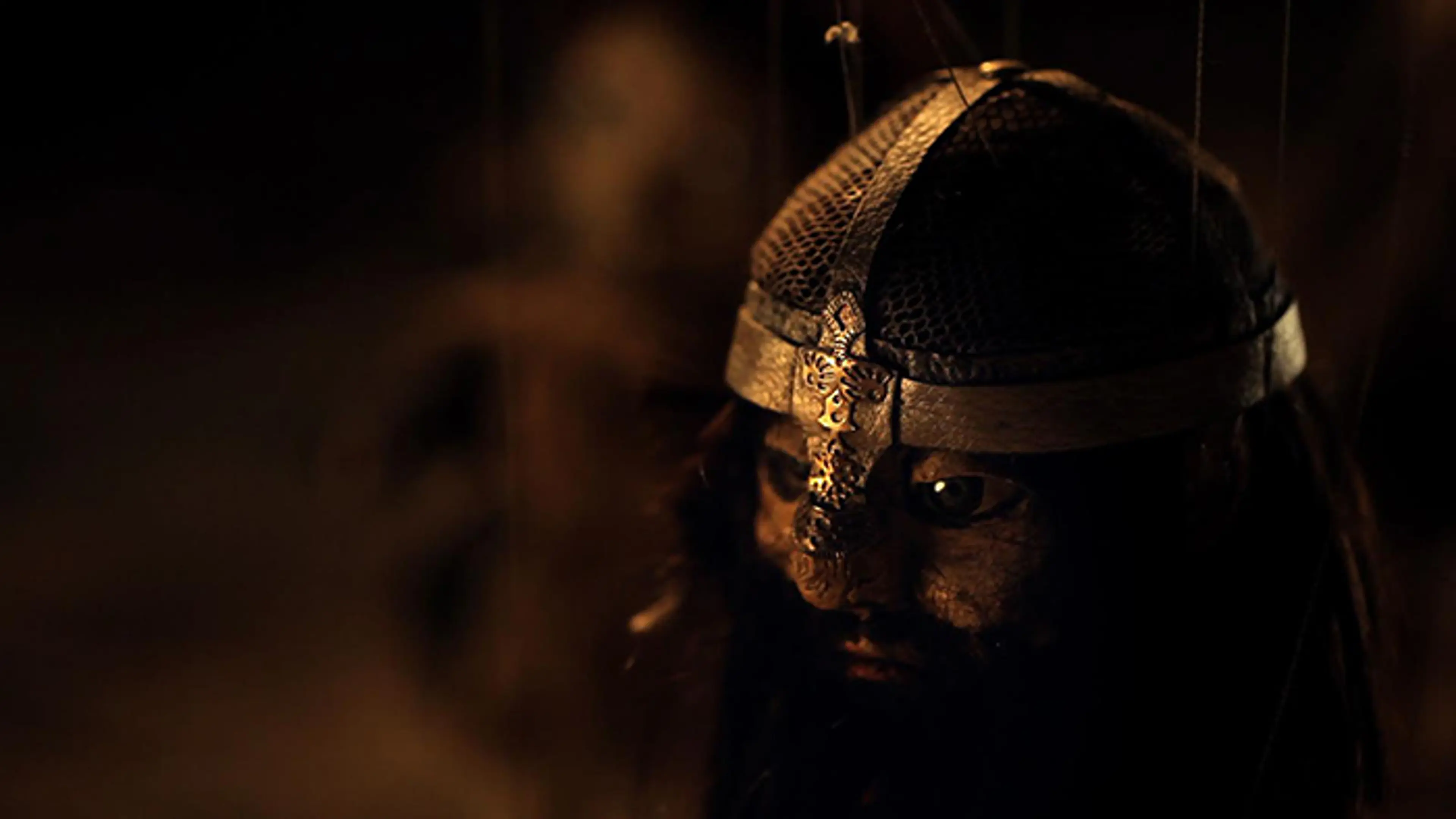 Video still from Wael Shawky’s Cabaret Crusades: The Path to Cairo (2012) Courtesy Museum of Modern Art in Warsaw