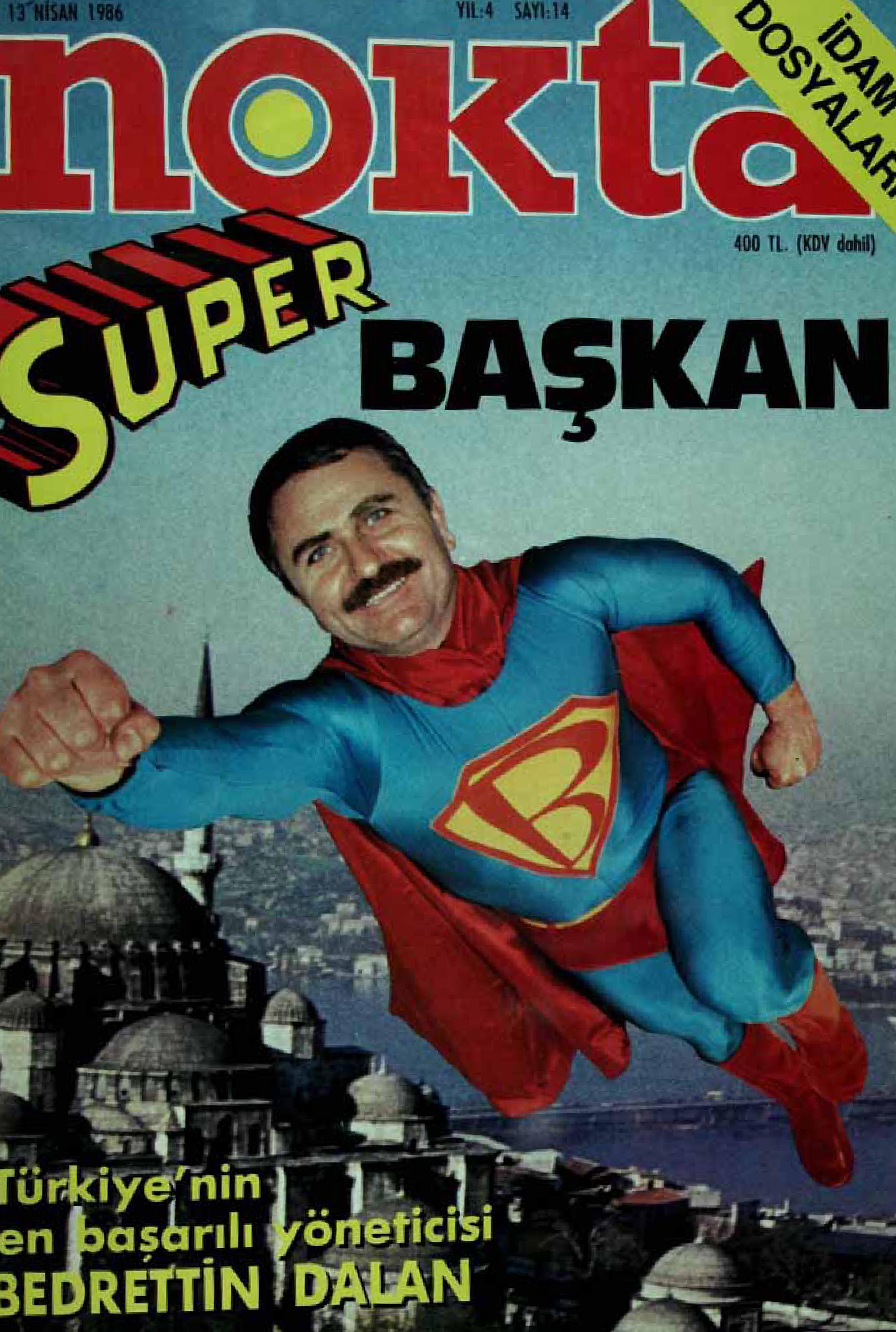 Nokta , yıl 4, sayı 14, 13.04.1986