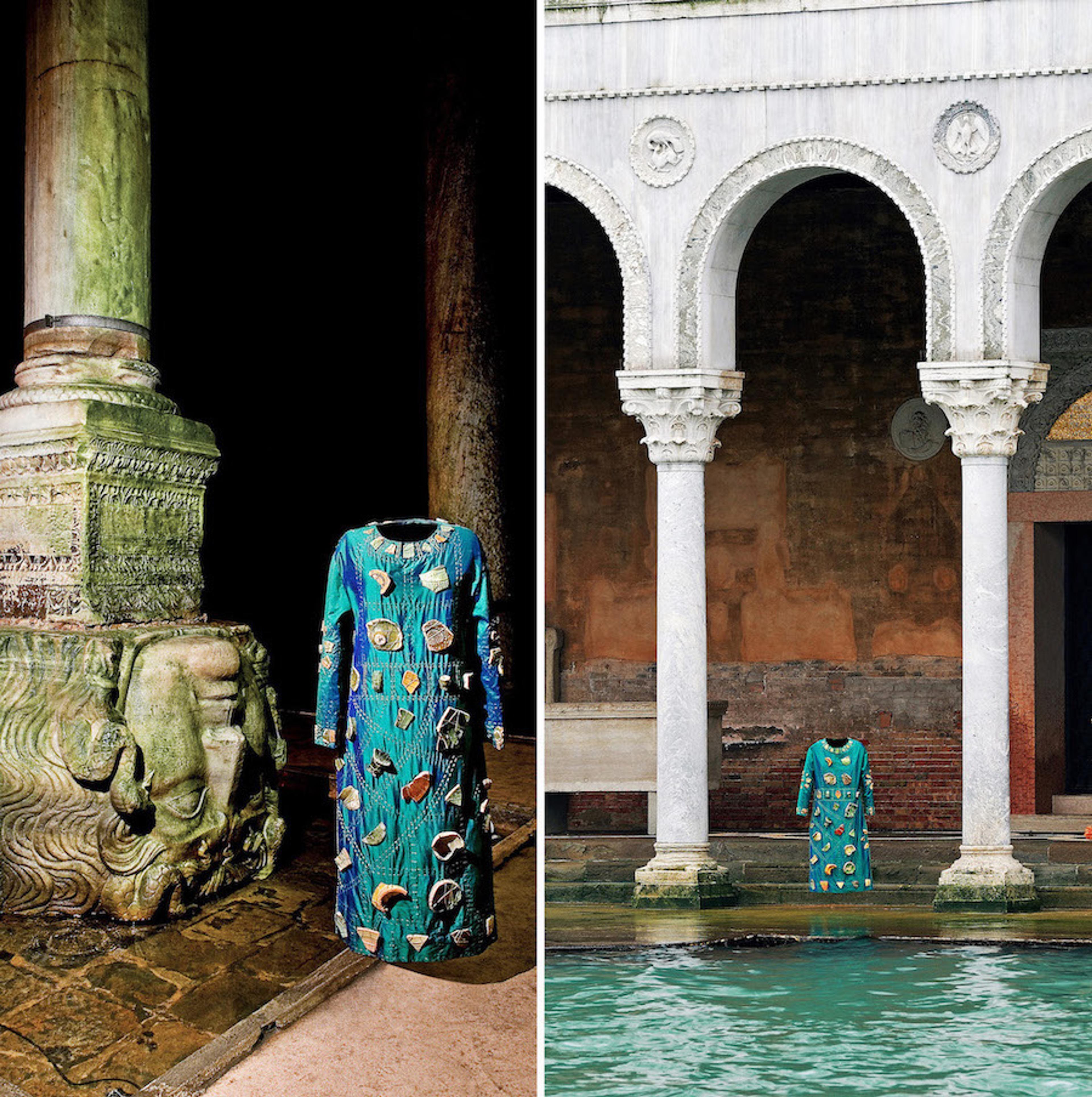 Photographs from Handan Börüteçene’s series Kendime Gömülü Kaldım [I Remained Within Myself] (1999-2014), Istanbul and Venice. Courtesy the artist and Ayşe Umur Collection.