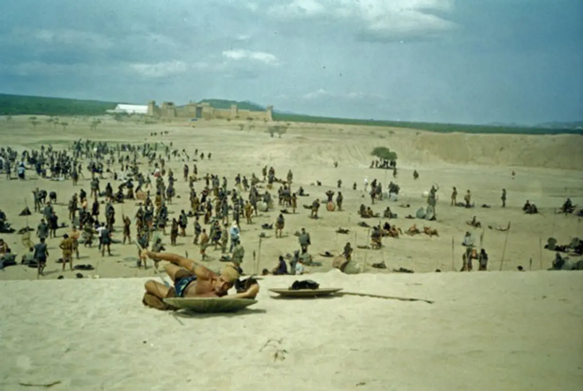 Krassimir Terziev, still from Battles of Troy, 2005
