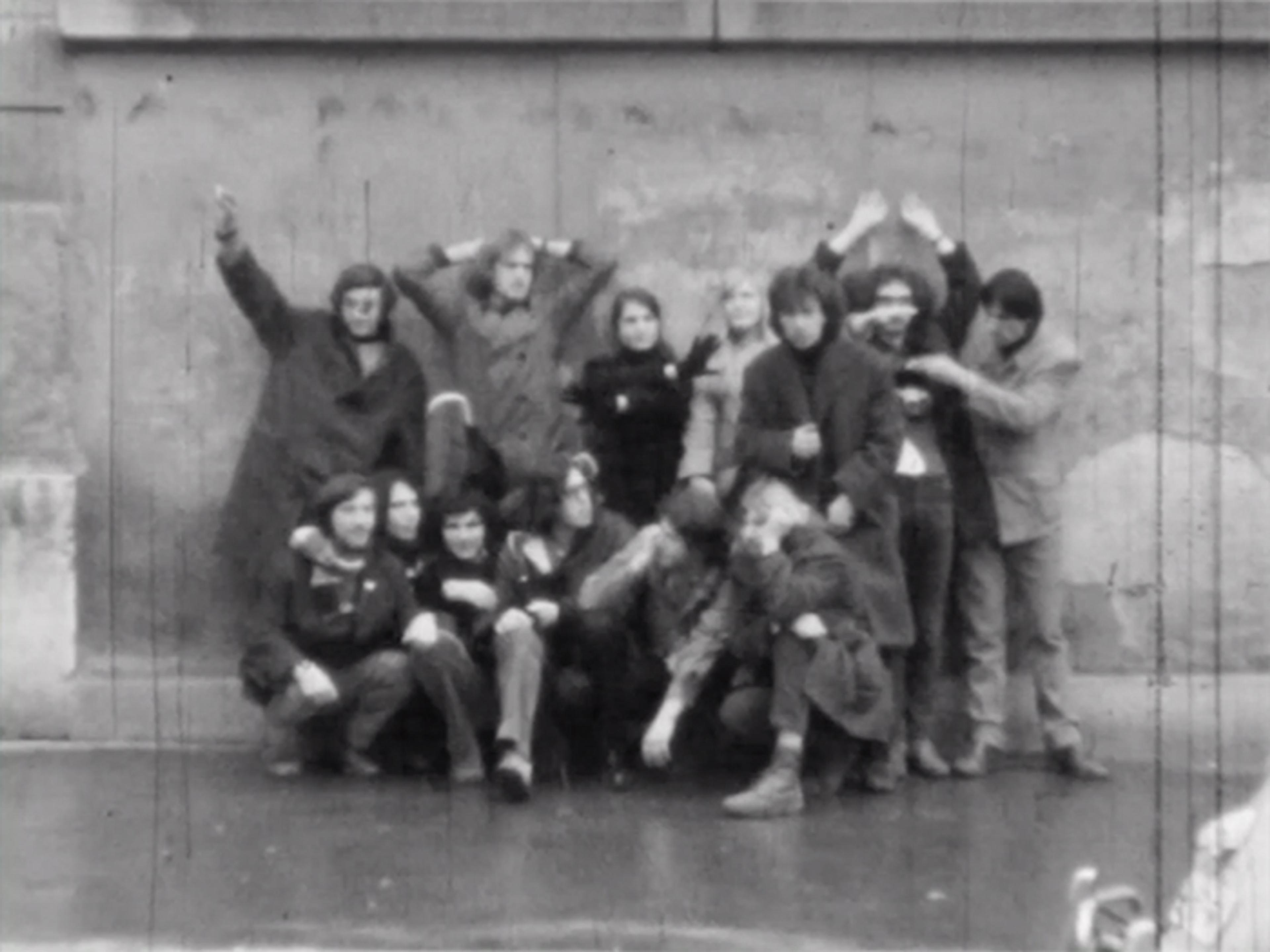 OHO Group, Project 7 - An Exercise With a Whistle in the Streets of Ljubljana (Ljubljana, 1969)