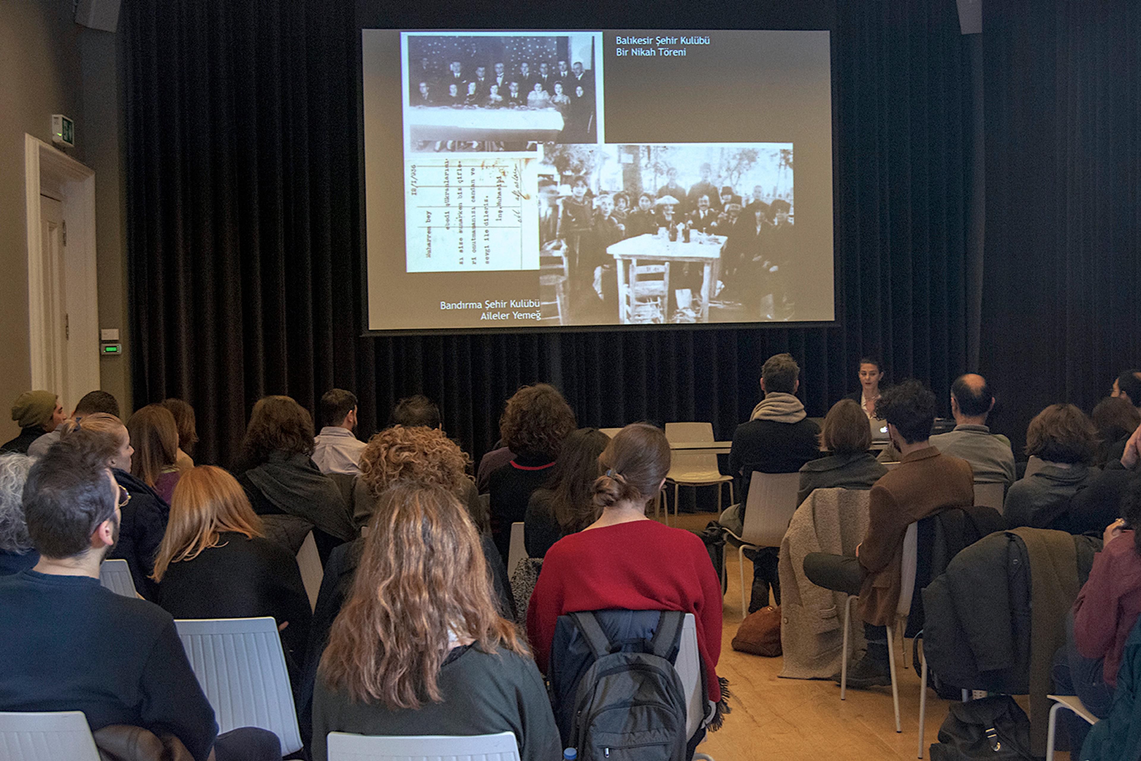 SALT Research Funds Presentations, SALT Galata, December 2018 Photo: Mustafa Hazneci