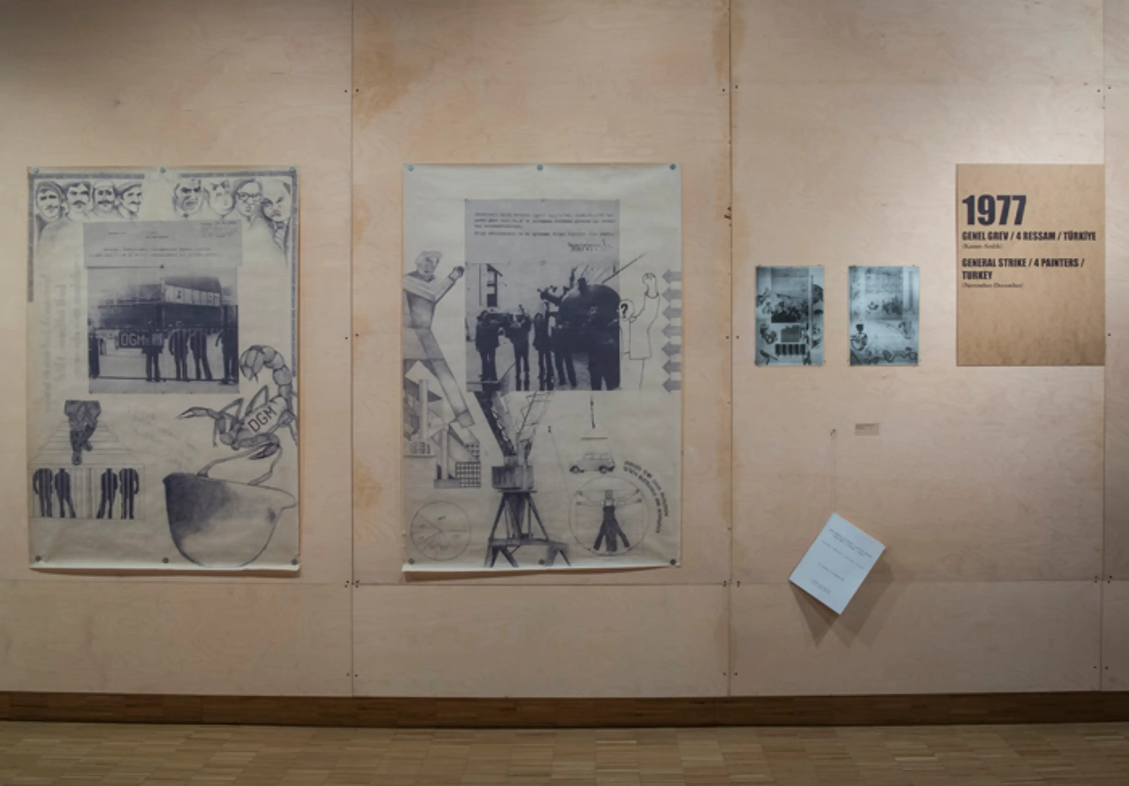 From the exhibition “Scared of Murals” 31.01.2013 - 21.04.2013, SALT Beyoğlu