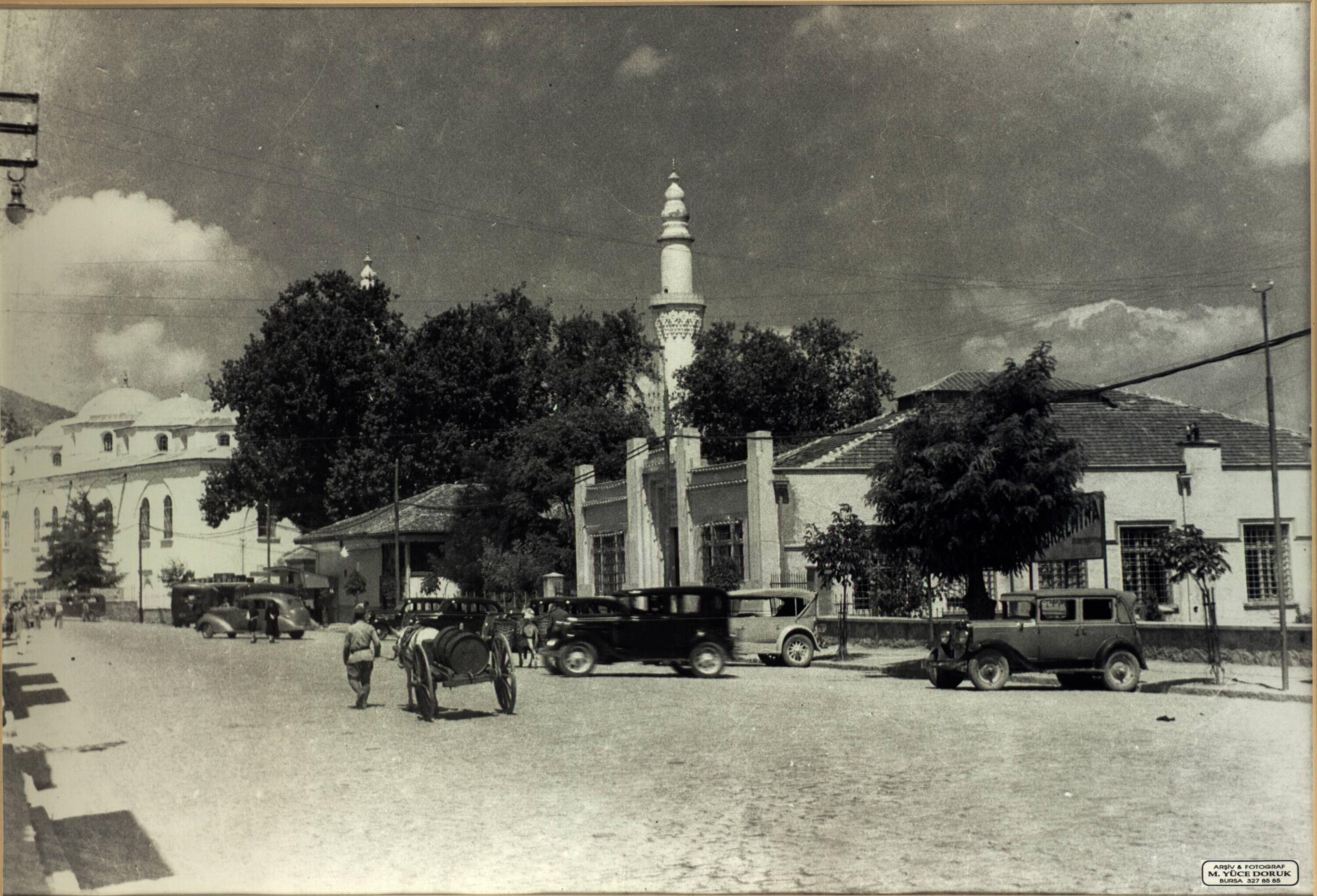 1940’ların başında Osmanlı Bankası Bursa Şubesi Fotoğraf: İhsan Celal Antel Salt Araştırma, Osmanlı Bankası Arşivi