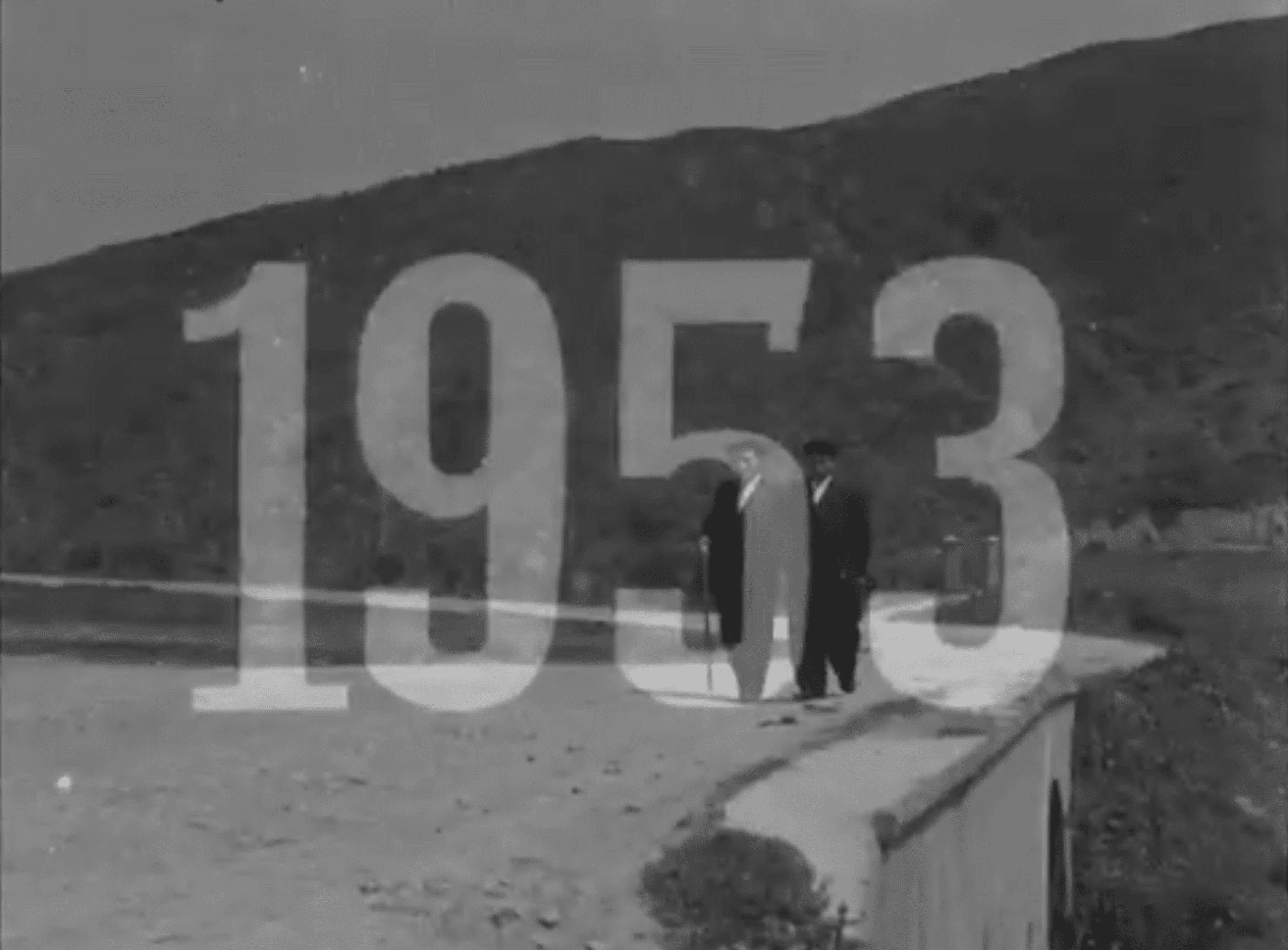 Karanlık Dünya / Âşık Veysel’in Hayatı (1953) filminden bir kare ©Atadeniz Film
