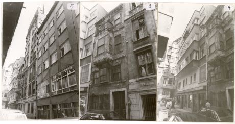 1 20 Şehit Muhtar Mahallesi'ndeki 382 numaralı adada yıkılan yapılar, Beyoğlu
Salt Araştırma, Kent, Toplum ve Ekonomi Arşivi

