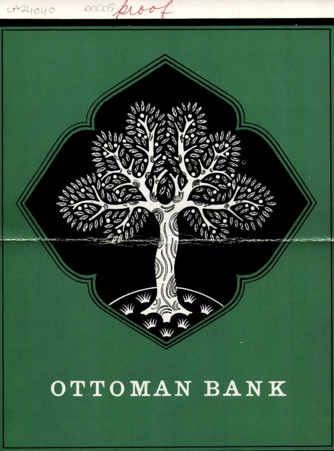 1 La2404000005 Osmanlı Bankası amblemi, 1958
Salt Araştırma, Osmanlı Bankası Arşivi
