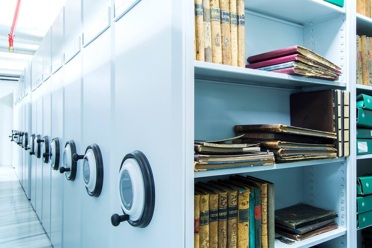 4 8 Arşiv mekânı, Salt Galata, 2016
Fotoğraf: Mustafa Hazneci
