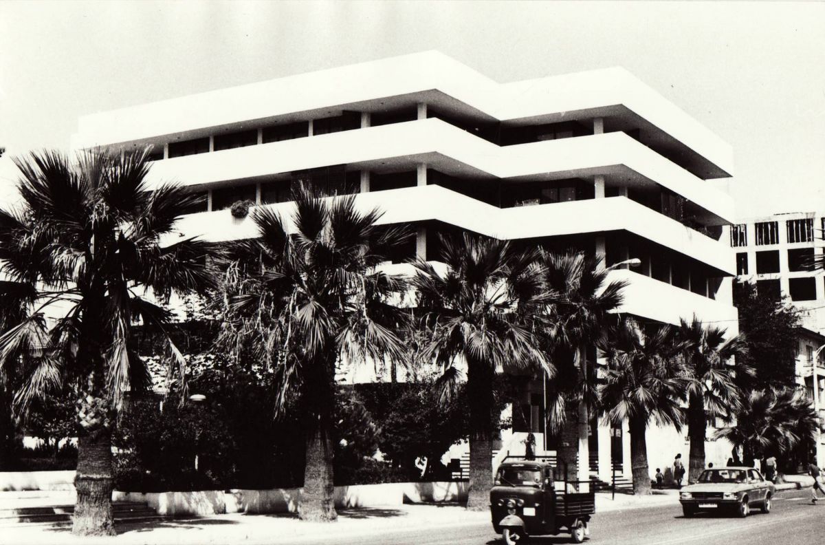 5 Denizli Merkez Bankası (1971)<br />
Bektaş Mimarlık İşliği<br />
SALT Araştırma, Cengiz Bektaş Arşivi